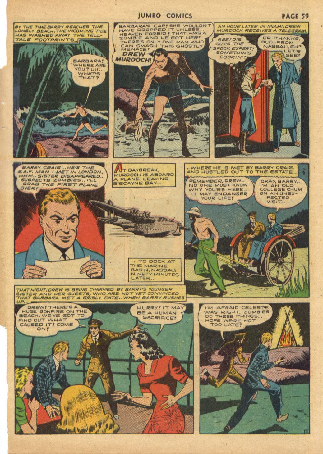 Read online Jumbo Comics comic -  Issue #45 - 61