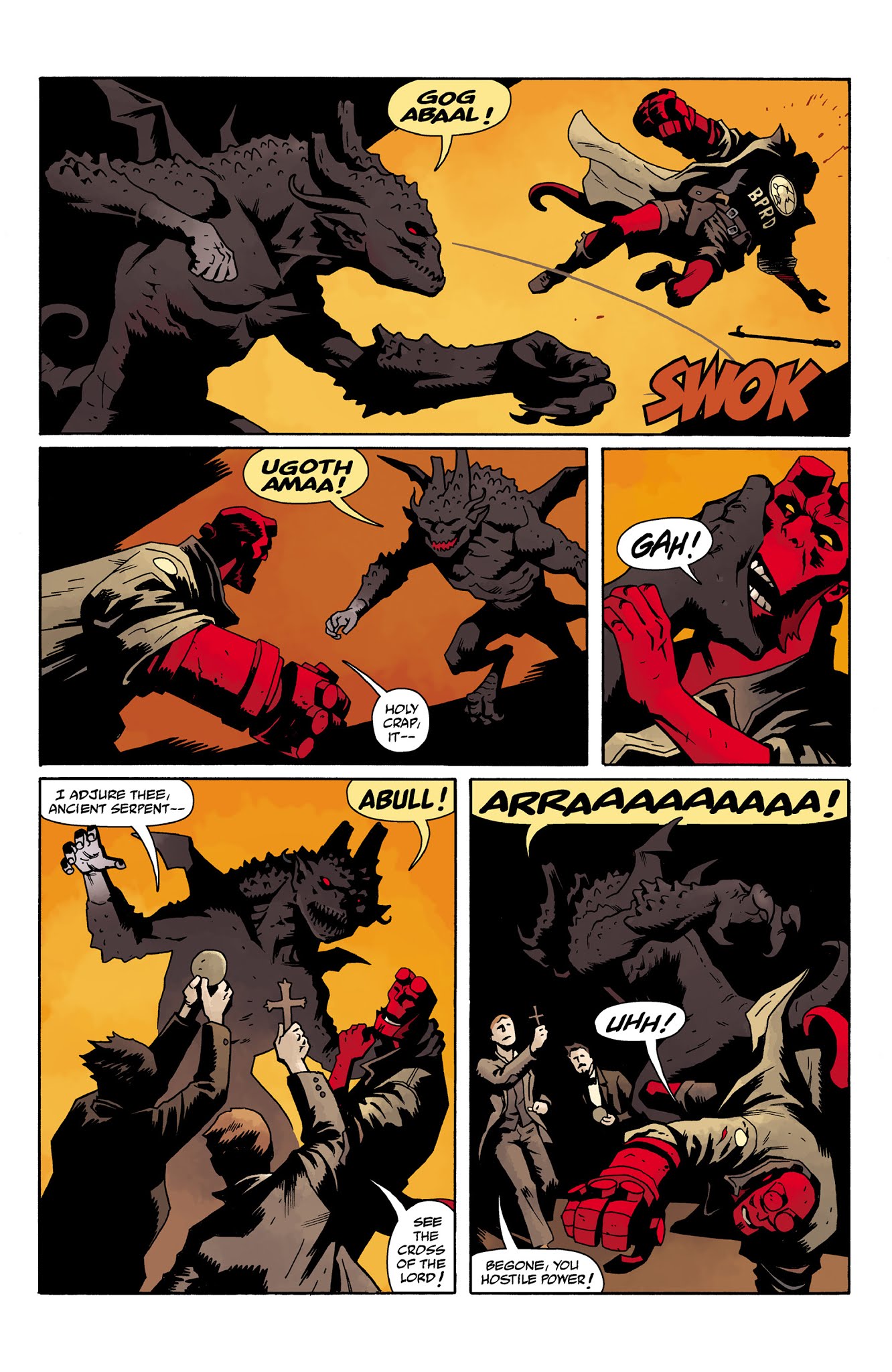 Read online Hellboy and the B.P.R.D.: 1953 - The Phantom Hand & the Kelpie comic -  Issue # Full - 10