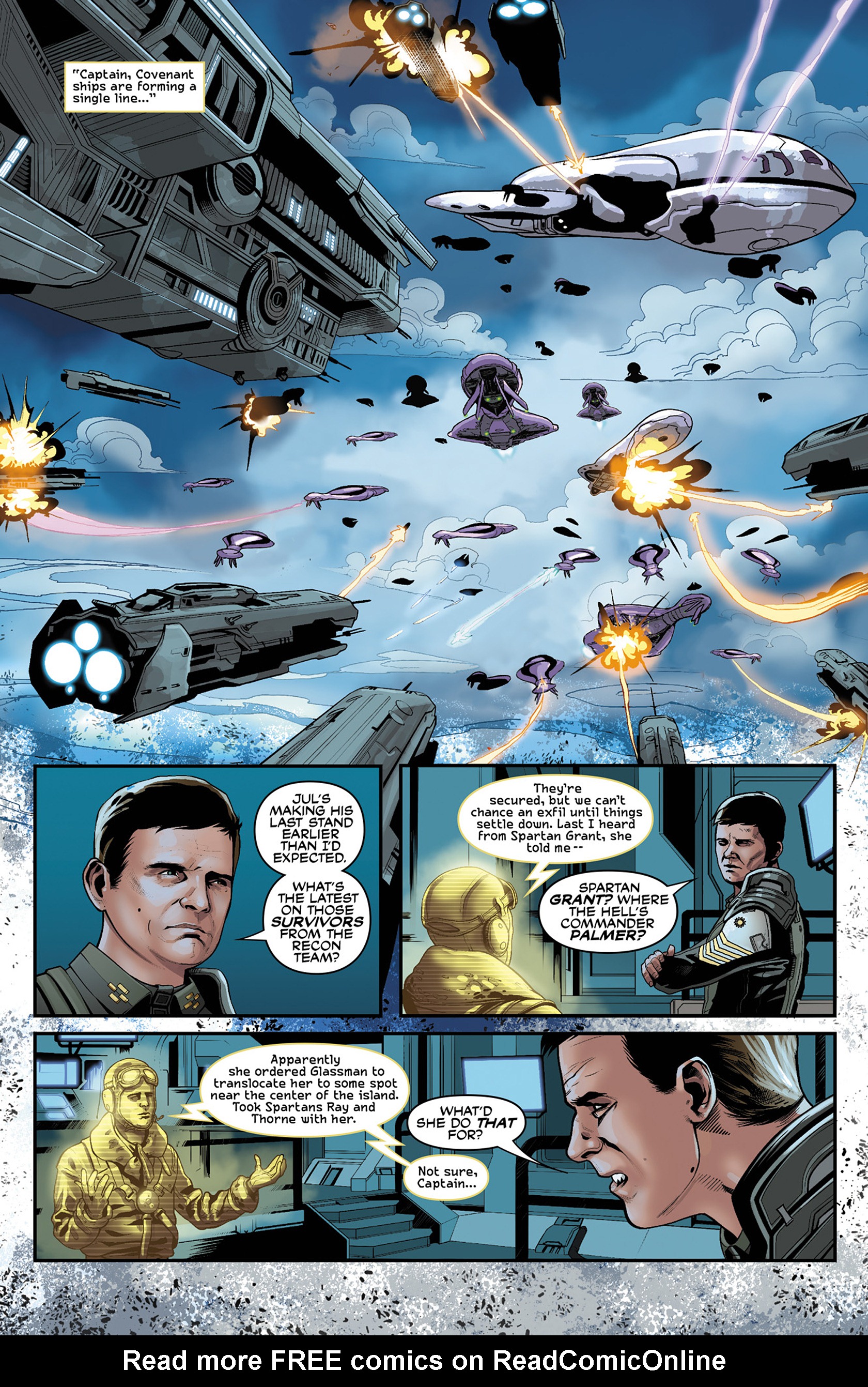 Read online Halo: Escalation comic -  Issue #16 - 6