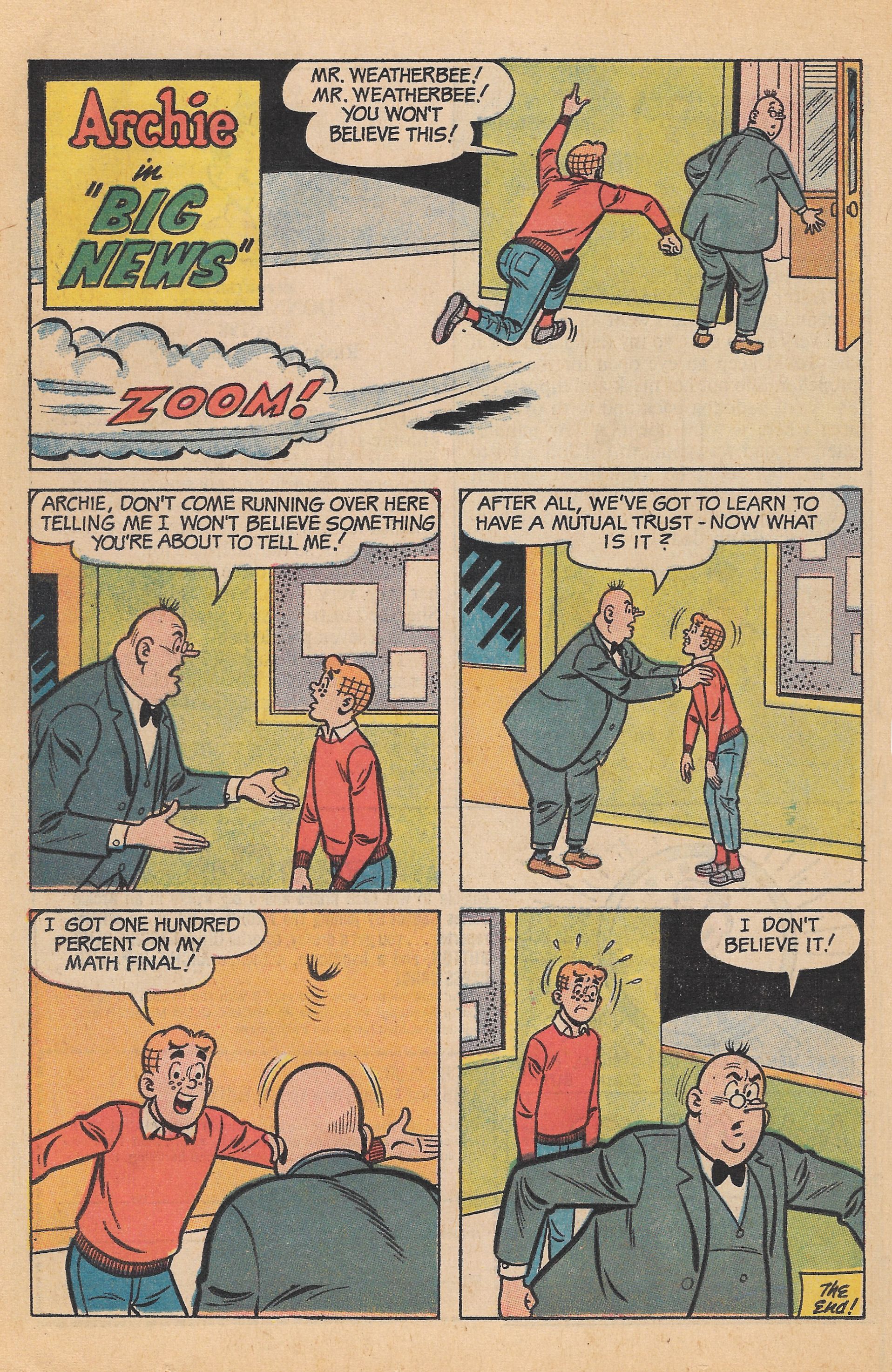 Read online Archie's TV Laugh-Out comic -  Issue #7 - 30