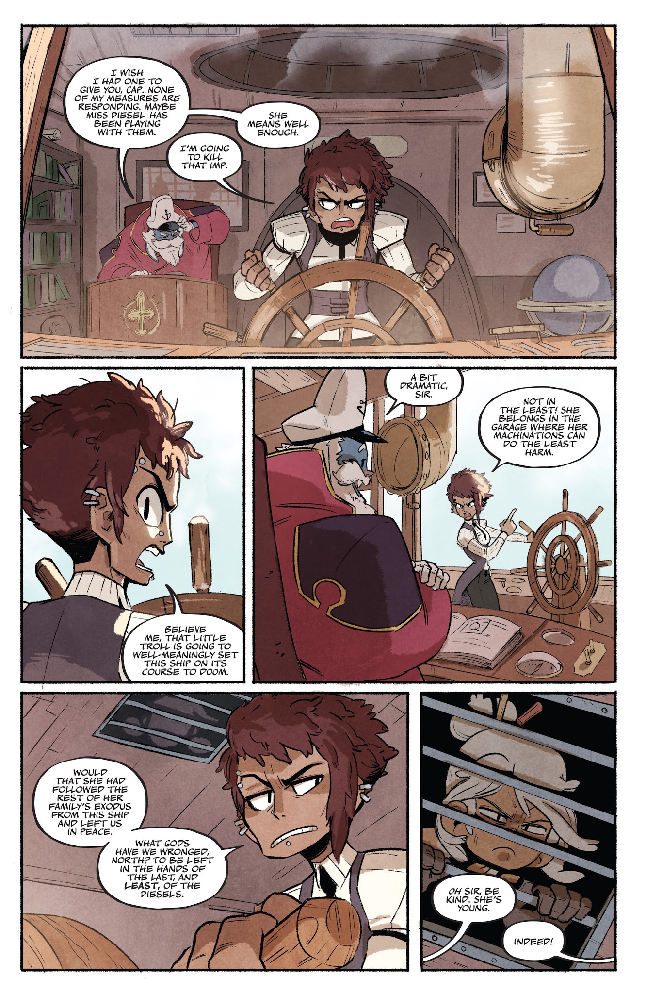 Read online Tyson Hesse's Diesel comic -  Issue #1 - 18