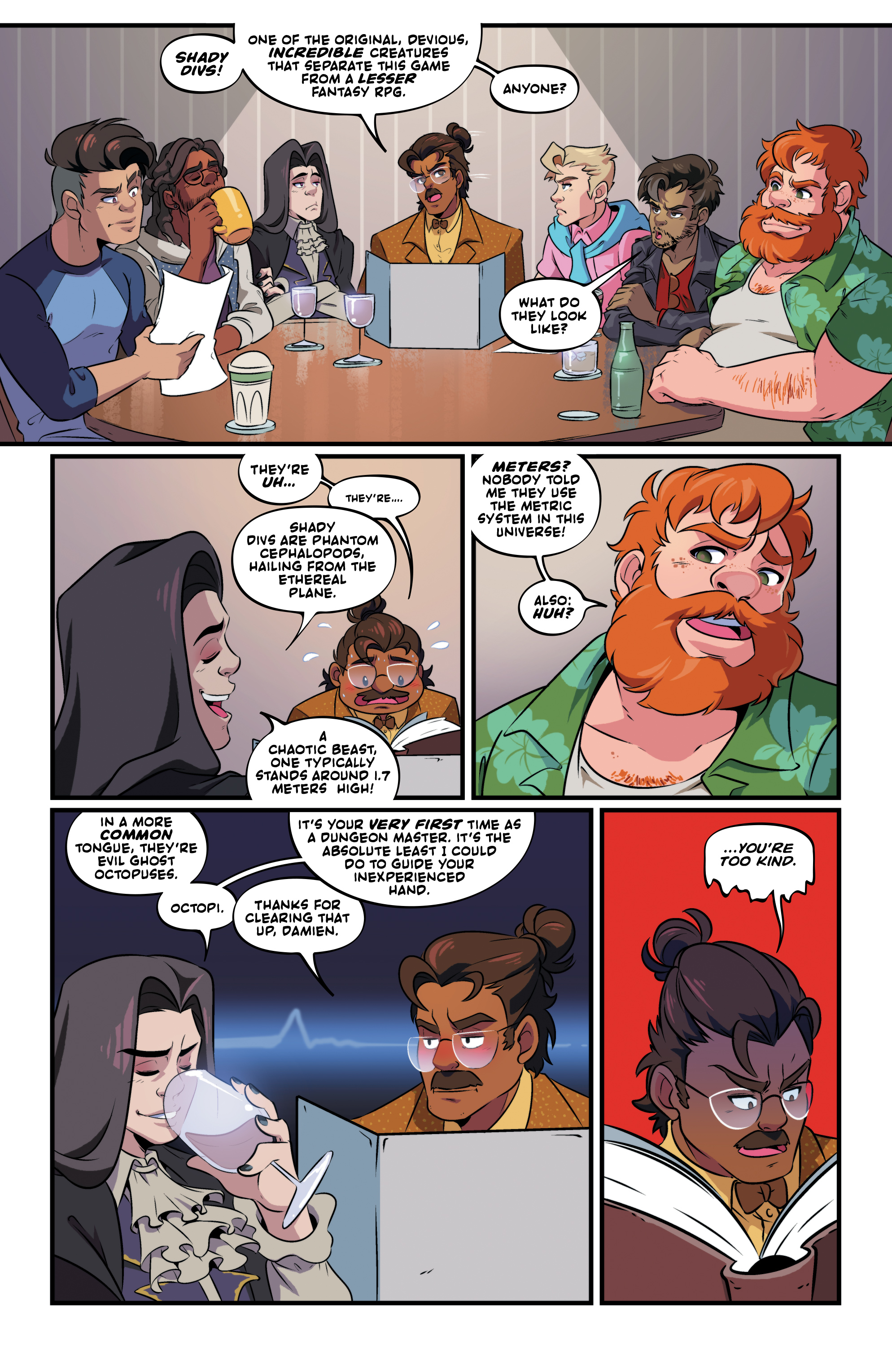 Read online Dream Daddy comic -  Issue #5 - 5