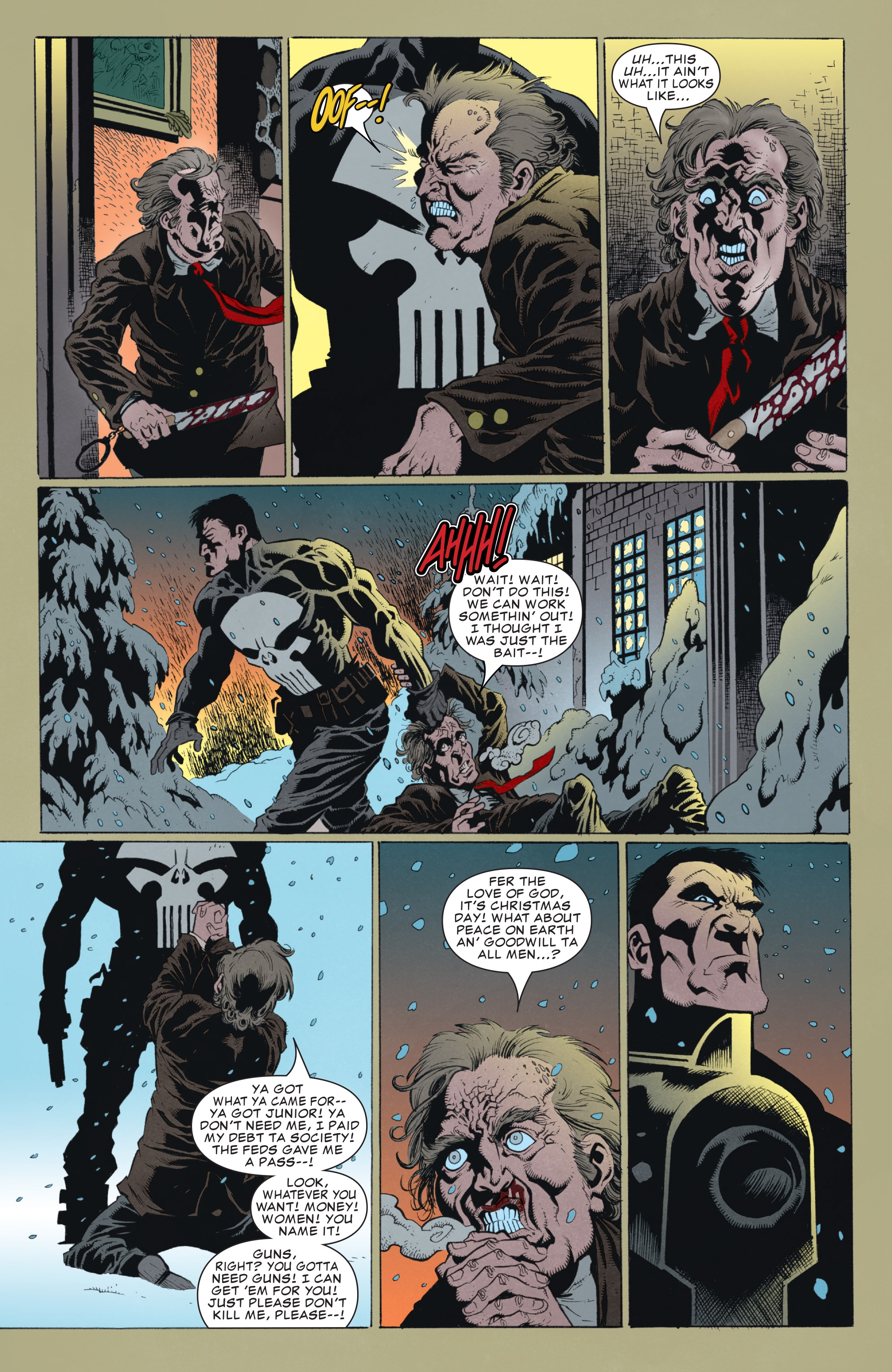 Read online Punisher: Silent Night comic -  Issue # Full - 36
