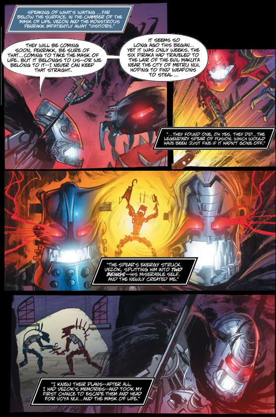 Read online Bionicle: Ignition comic -  Issue #4 - 6