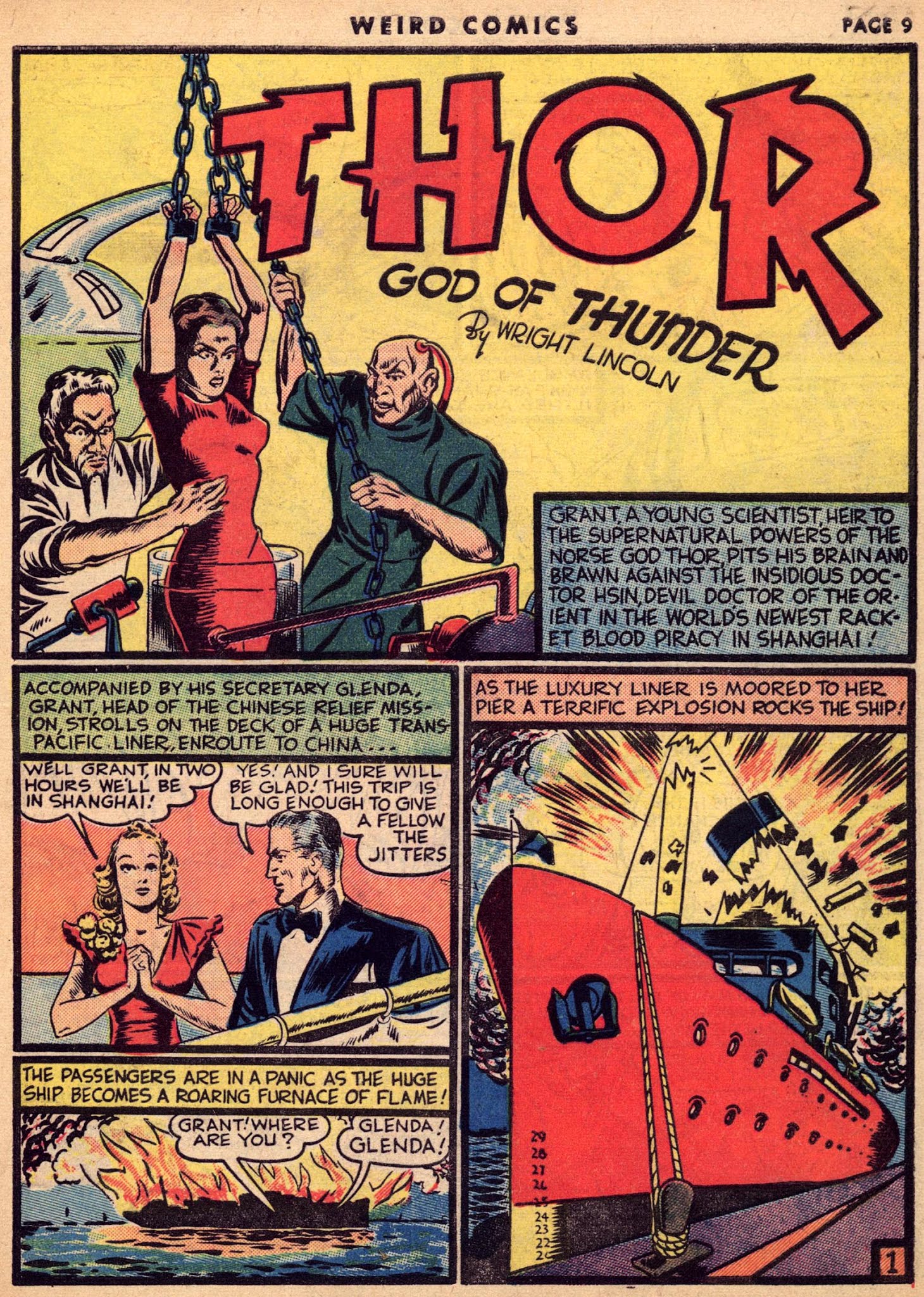 Read online Weird Comics comic -  Issue #5 - 11