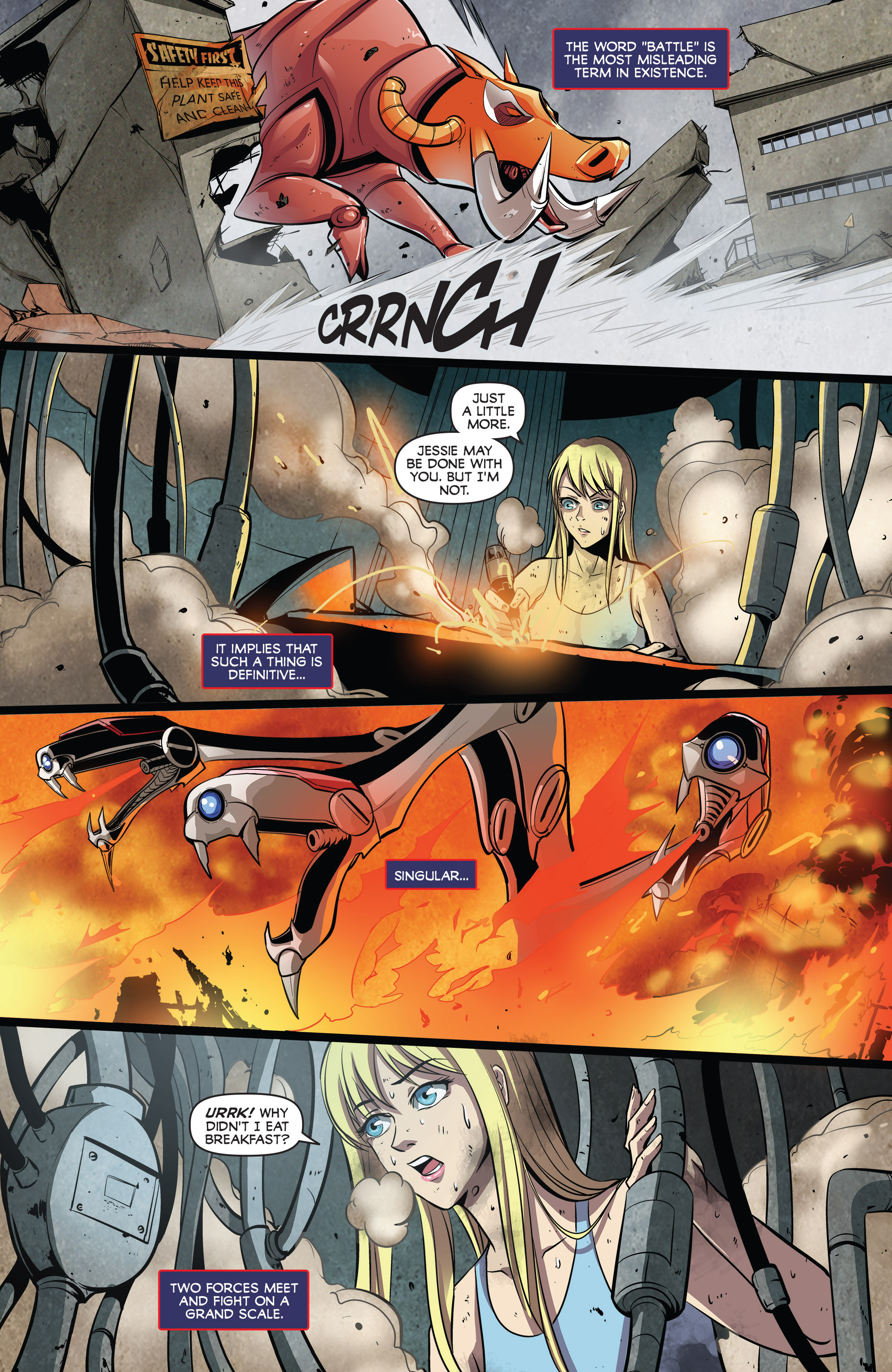 Read online Saber Rider and the Star Sheriffs comic -  Issue #4 - 3