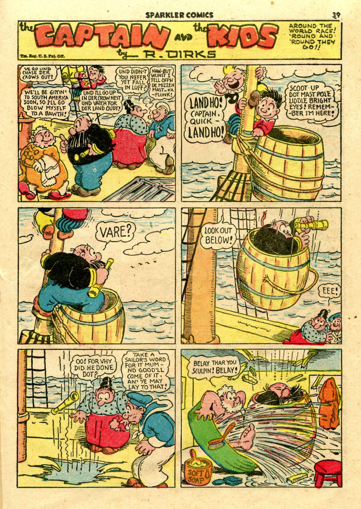 Read online Sparkler Comics comic -  Issue #22 - 37