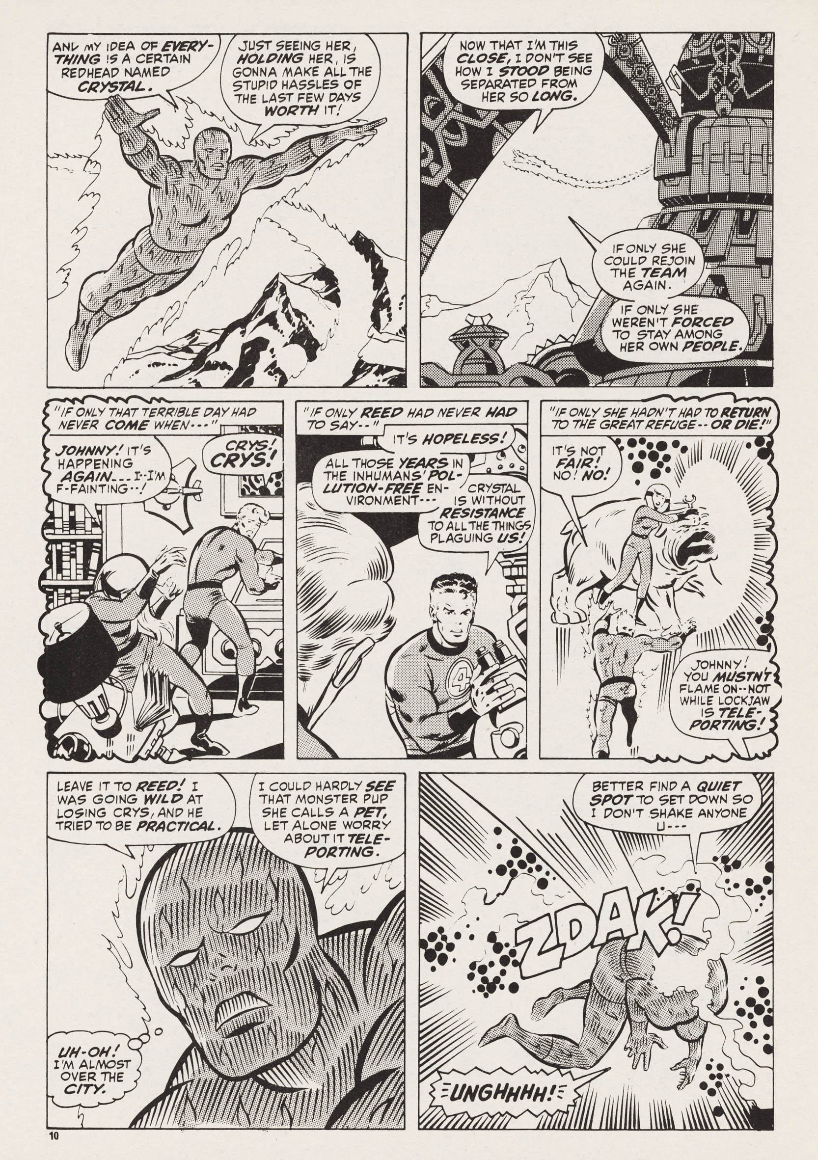 Read online Captain Britain (1976) comic -  Issue #16 - 10