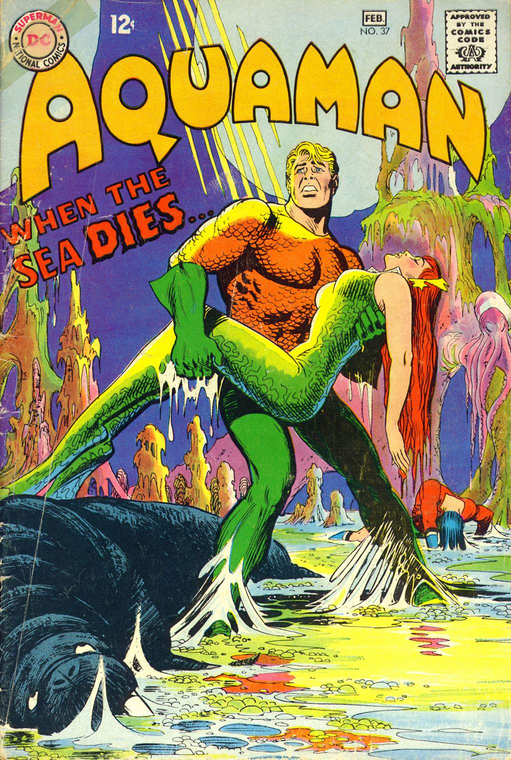 Read online Aquaman (1962) comic -  Issue #37 - 1