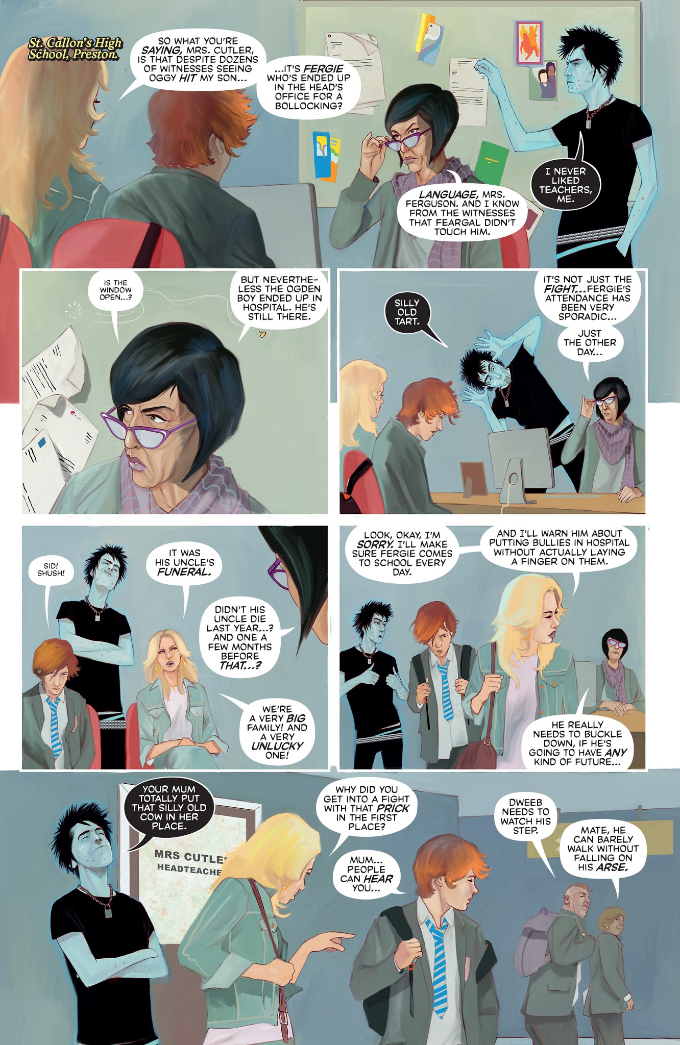 Read online Punks Not Dead comic -  Issue #2 - 7