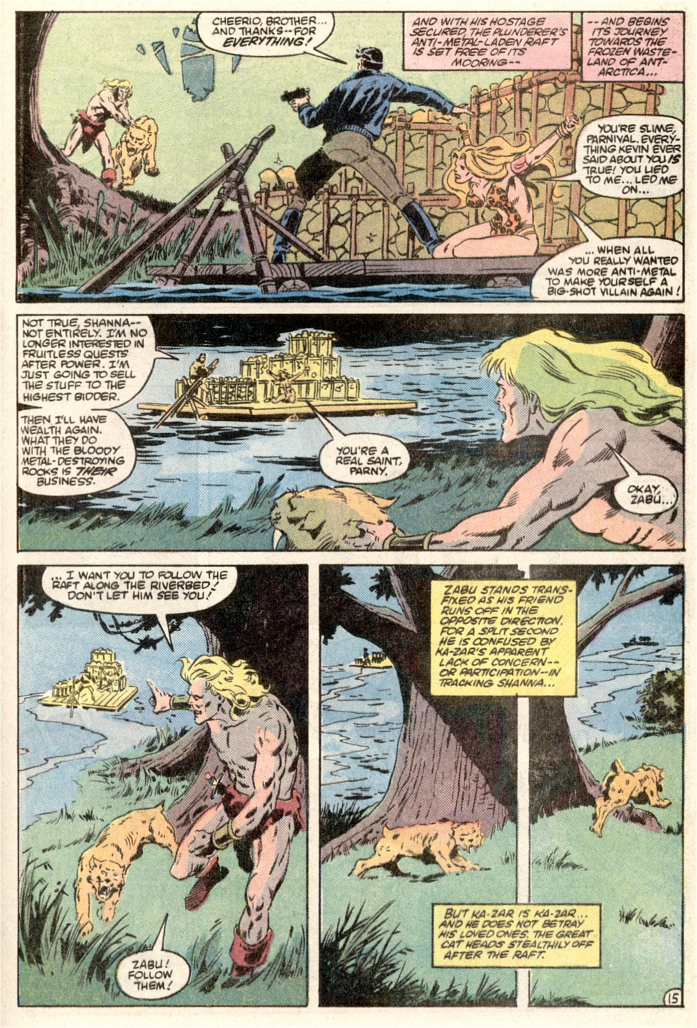 Read online Ka-Zar the Savage comic -  Issue #33 - 17