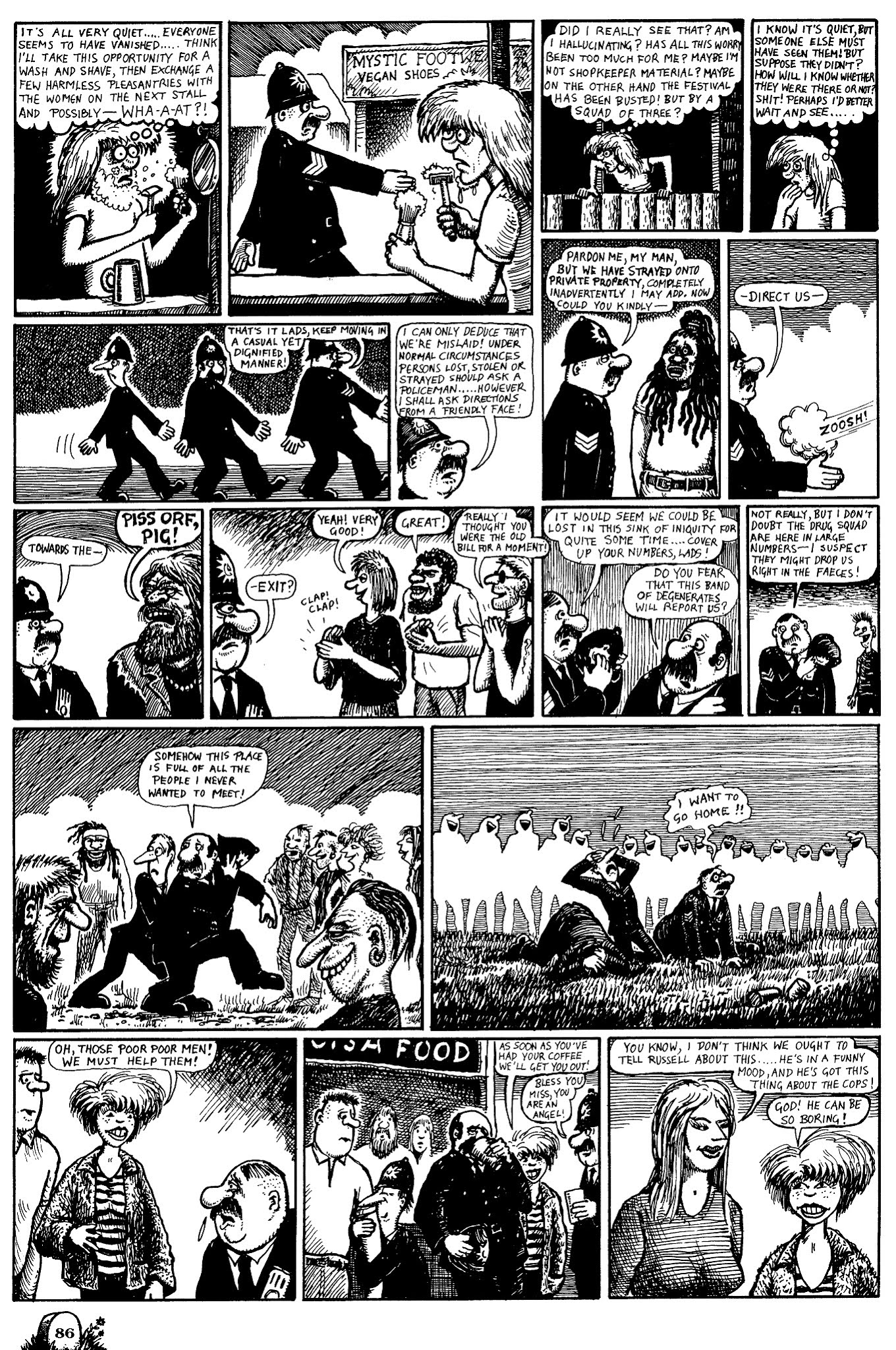 Read online Russell: The Saga of a Peaceful Man comic -  Issue #1 - 82