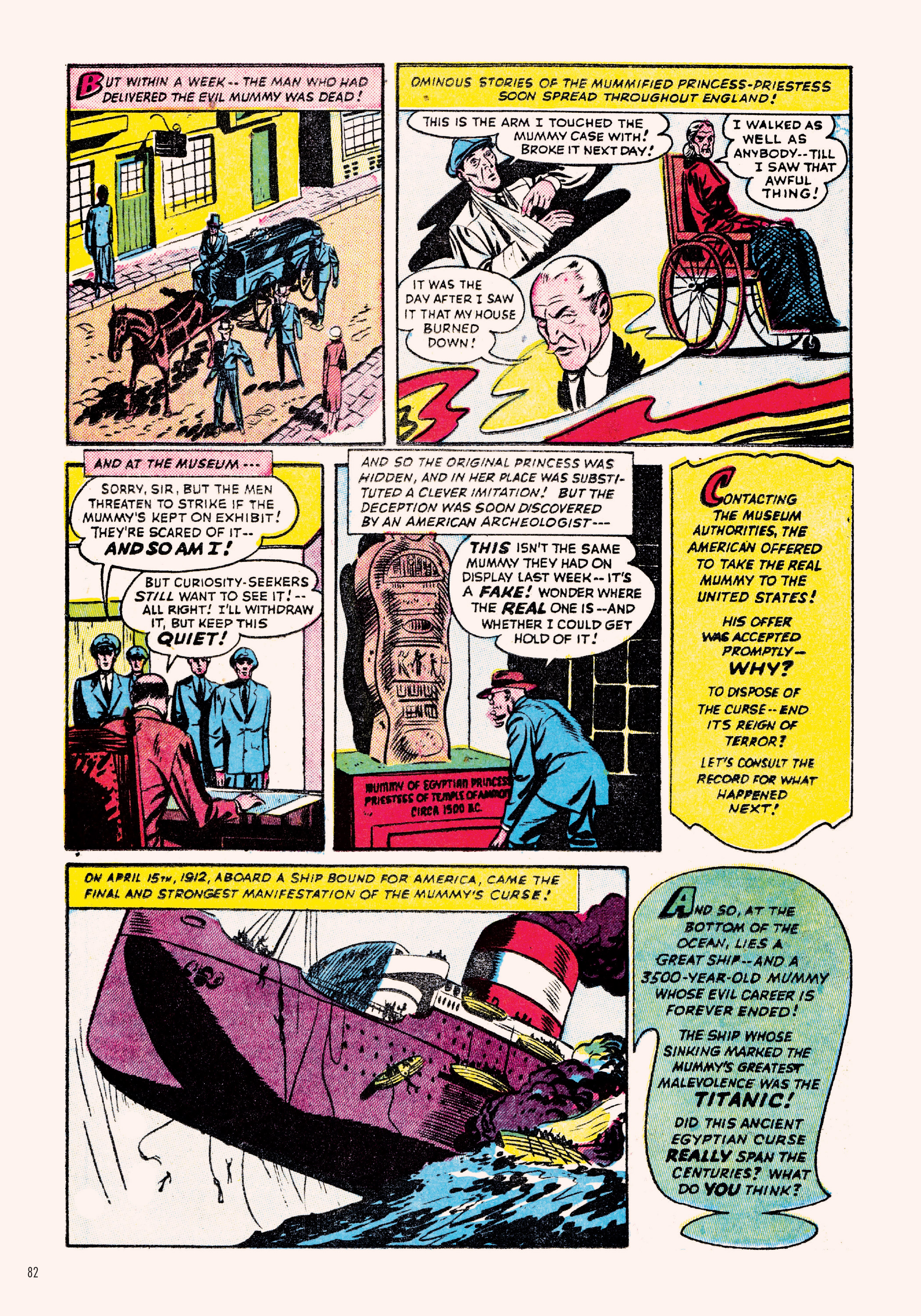Read online Classic Monsters of Pre-Code Horror Comics: Mummies comic -  Issue # TPB - 82