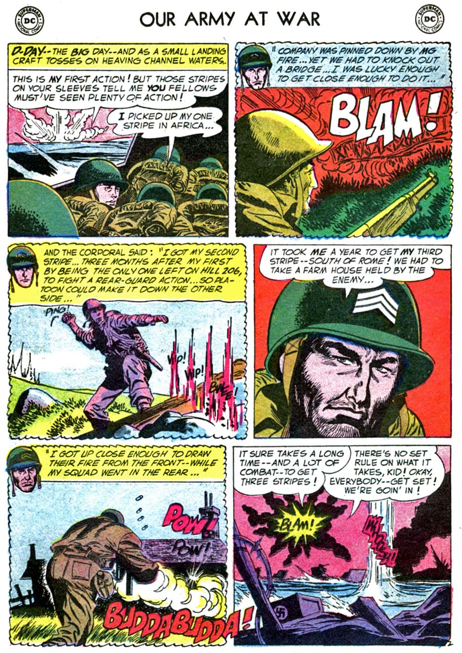 Read online Our Army at War (1952) comic -  Issue #63 - 20
