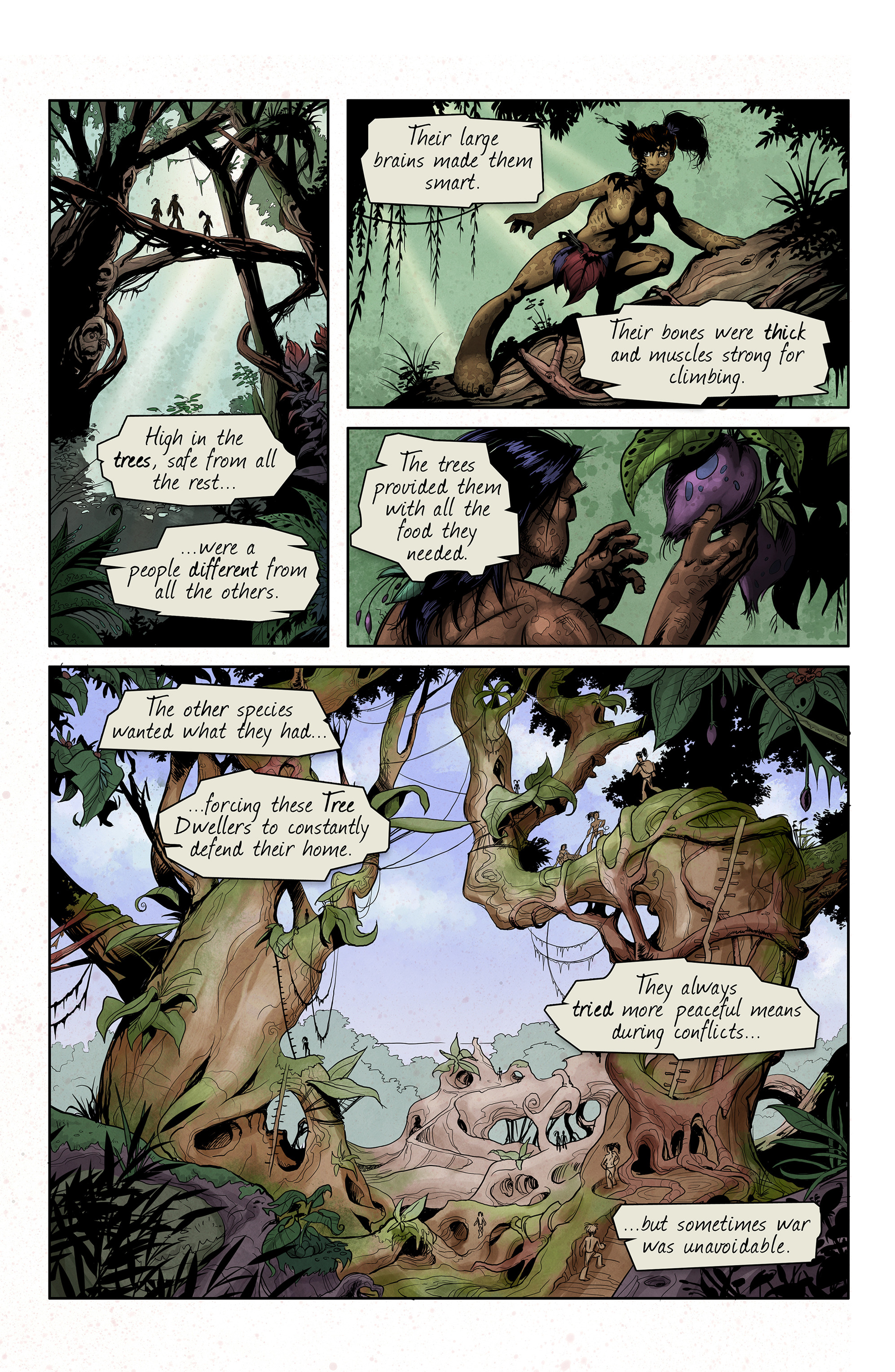 Read online Hominids comic -  Issue #1 - 5
