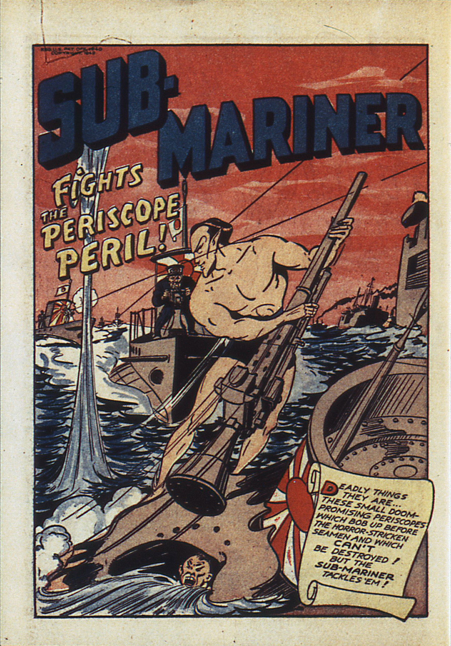 Read online Sub-Mariner Comics comic -  Issue #6 - 25