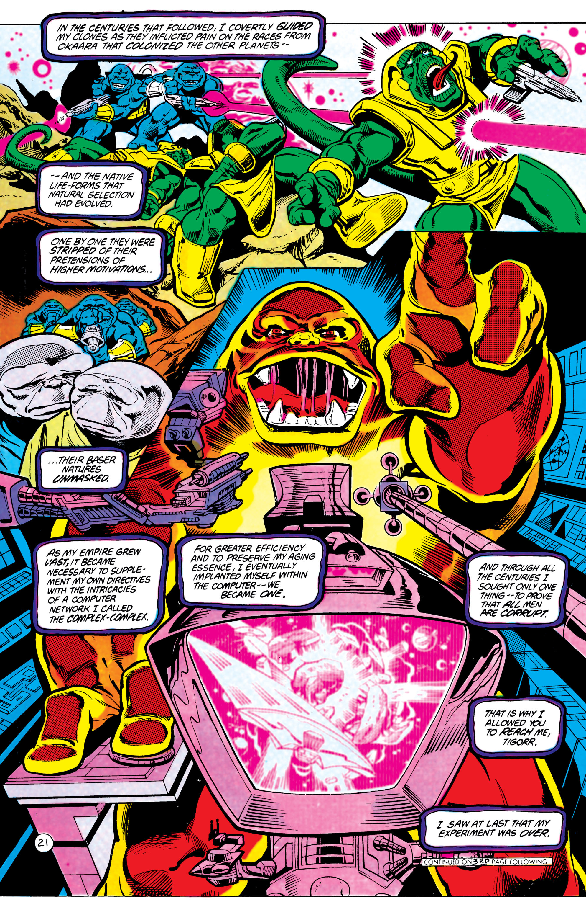 Read online The Omega Men (1983) comic -  Issue #7 - 22