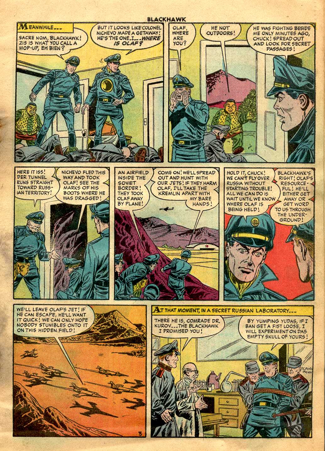 Read online Blackhawk (1957) comic -  Issue #98 - 5