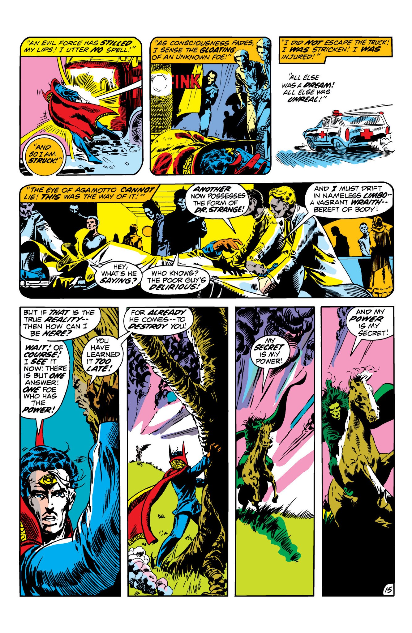 Read online Marvel Masterworks: Doctor Strange comic -  Issue # TPB 4 (Part 2) - 56