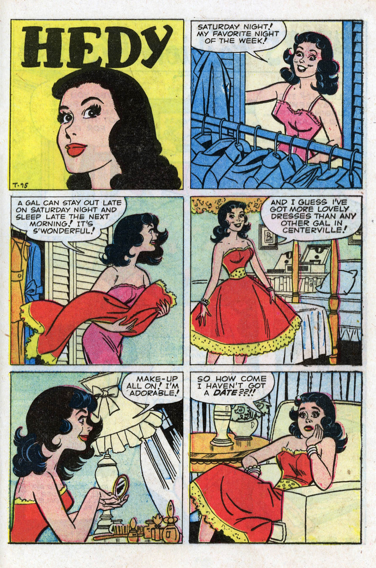 Read online Patsy Walker comic -  Issue #80 - 21