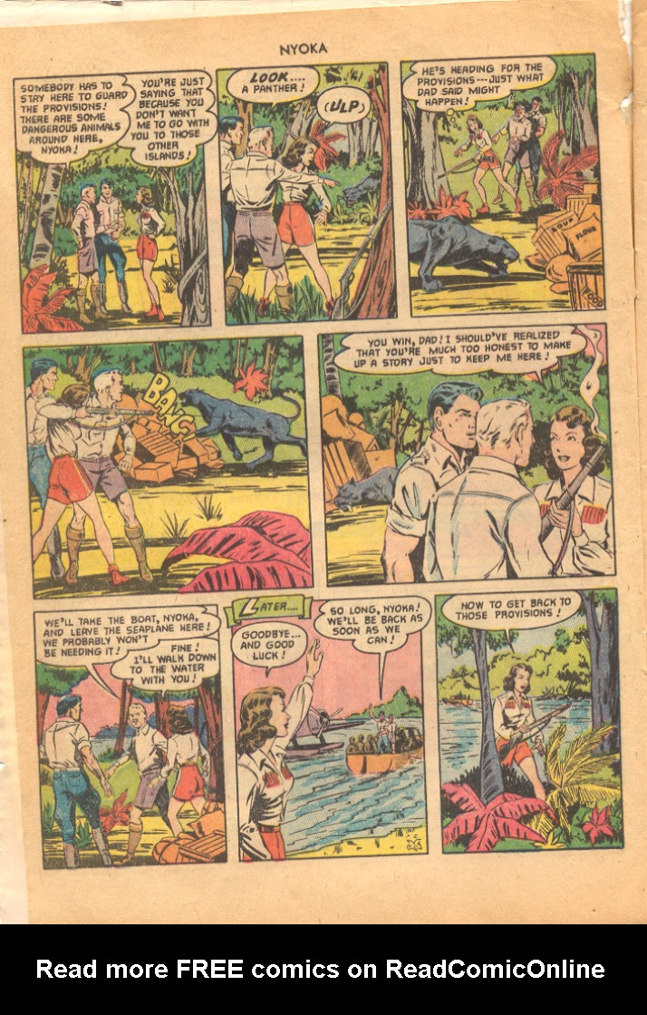 Read online Nyoka the Jungle Girl (1945) comic -  Issue #67 - 4