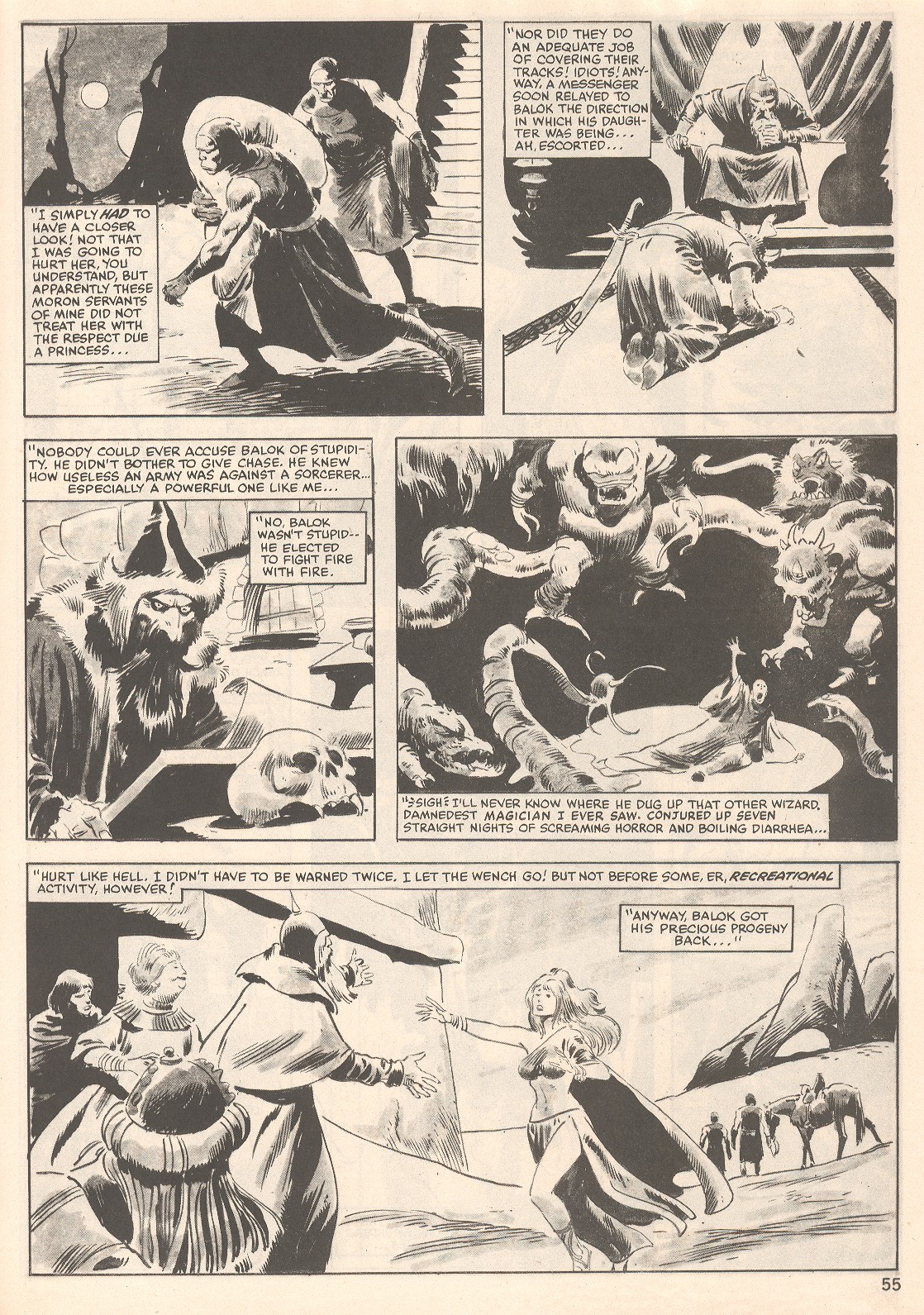 The Savage Sword Of Conan issue 80 - Page 55