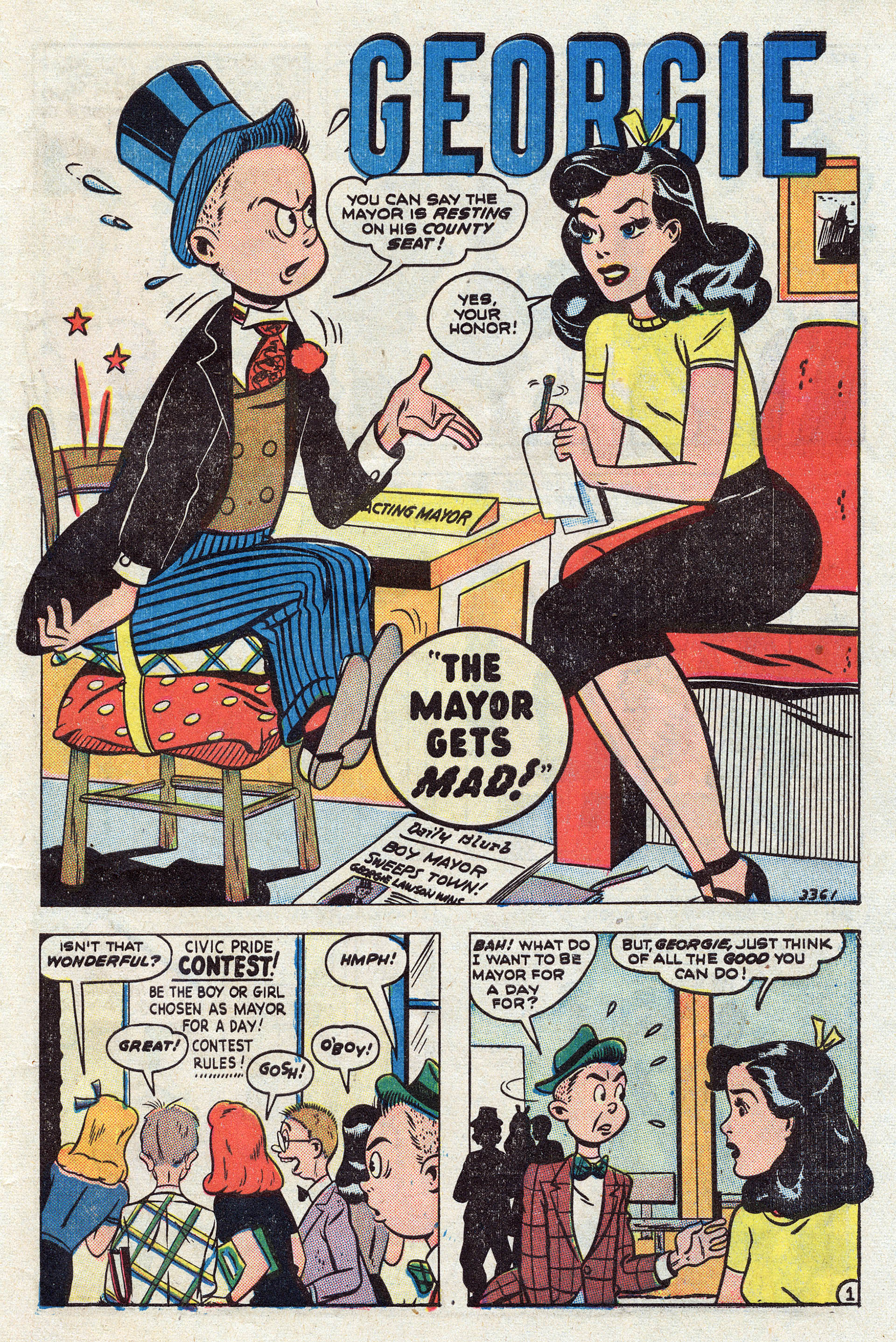 Read online Georgie And Judy Comics comic -  Issue #20 - 42