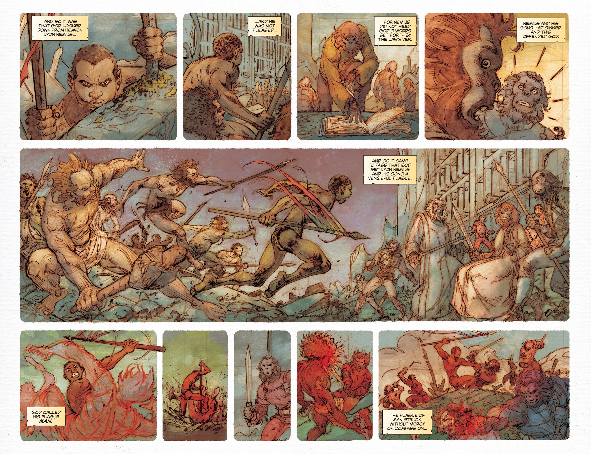 Read online Planet of the Apes: Ursus comic -  Issue #5 - 12