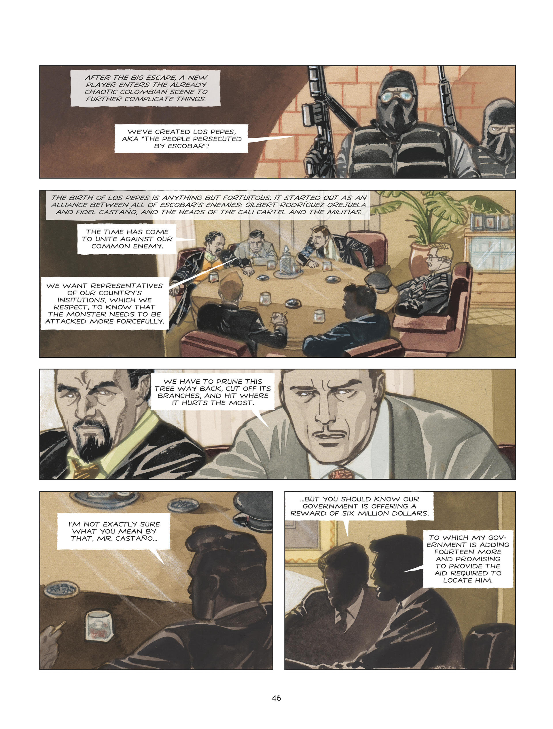 Read online Escobar - El Patrón comic -  Issue #2 - 44