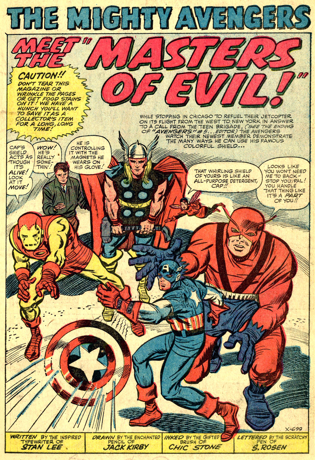 Read online The Avengers (1963) comic -  Issue #6 - 3