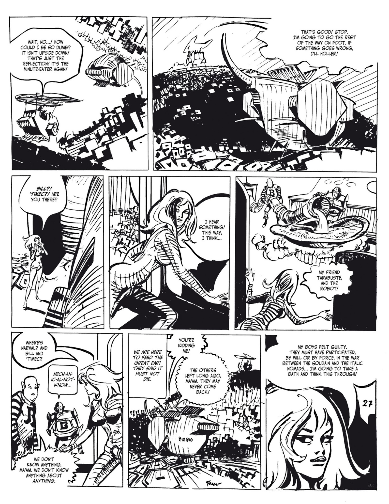 Read online Barbarella and The Wrath of the Minute-Eater comic -  Issue # TPB - 32