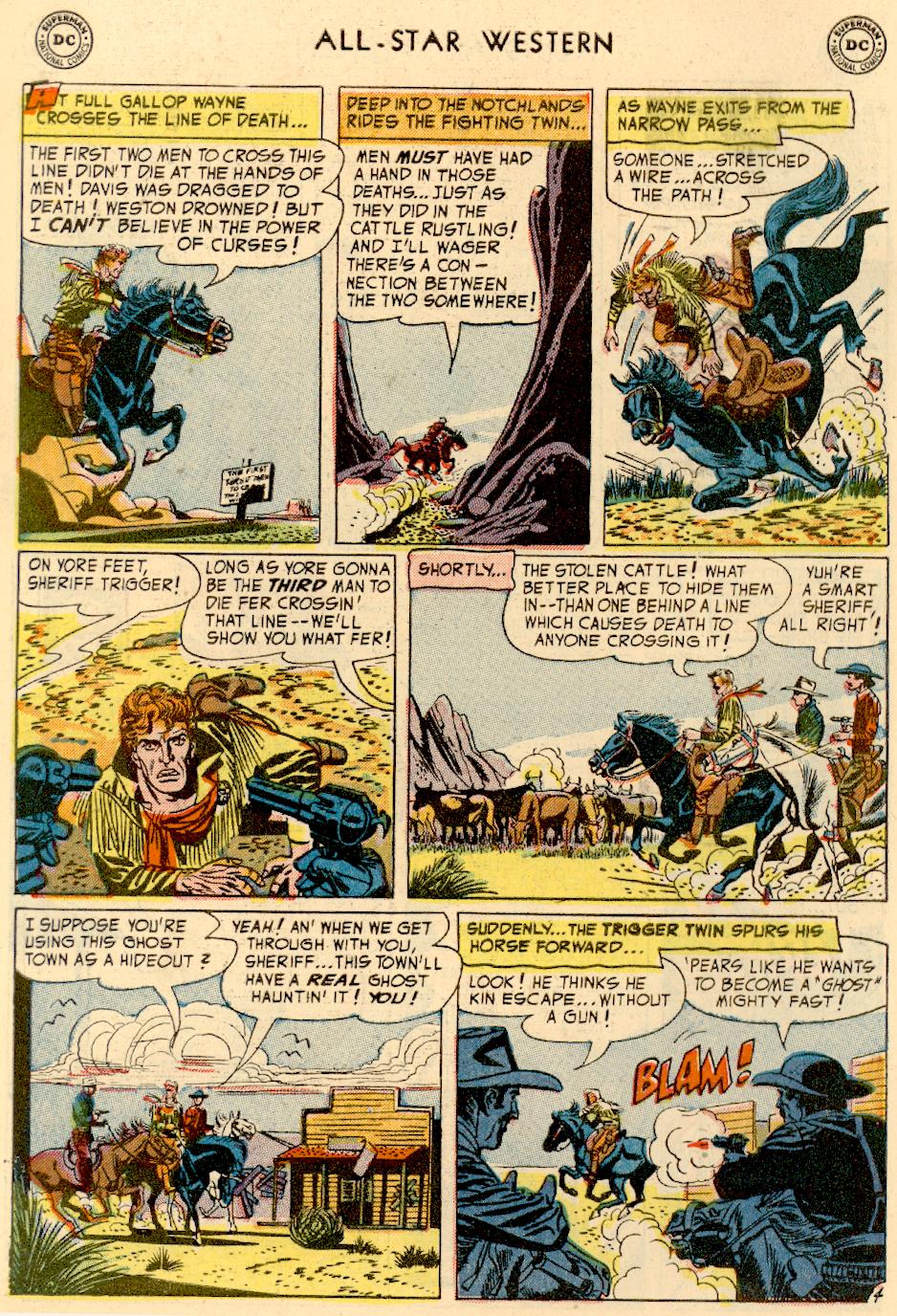Read online All-Star Western (1951) comic -  Issue #73 - 6
