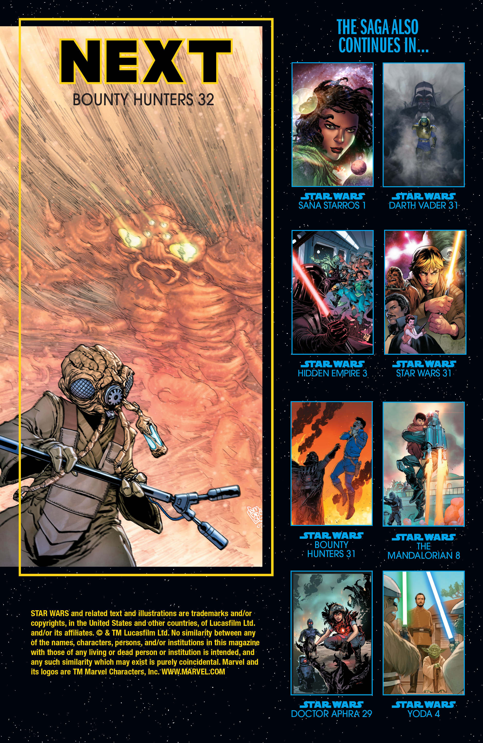 Read online Star Wars: Bounty Hunters comic -  Issue #31 - 22