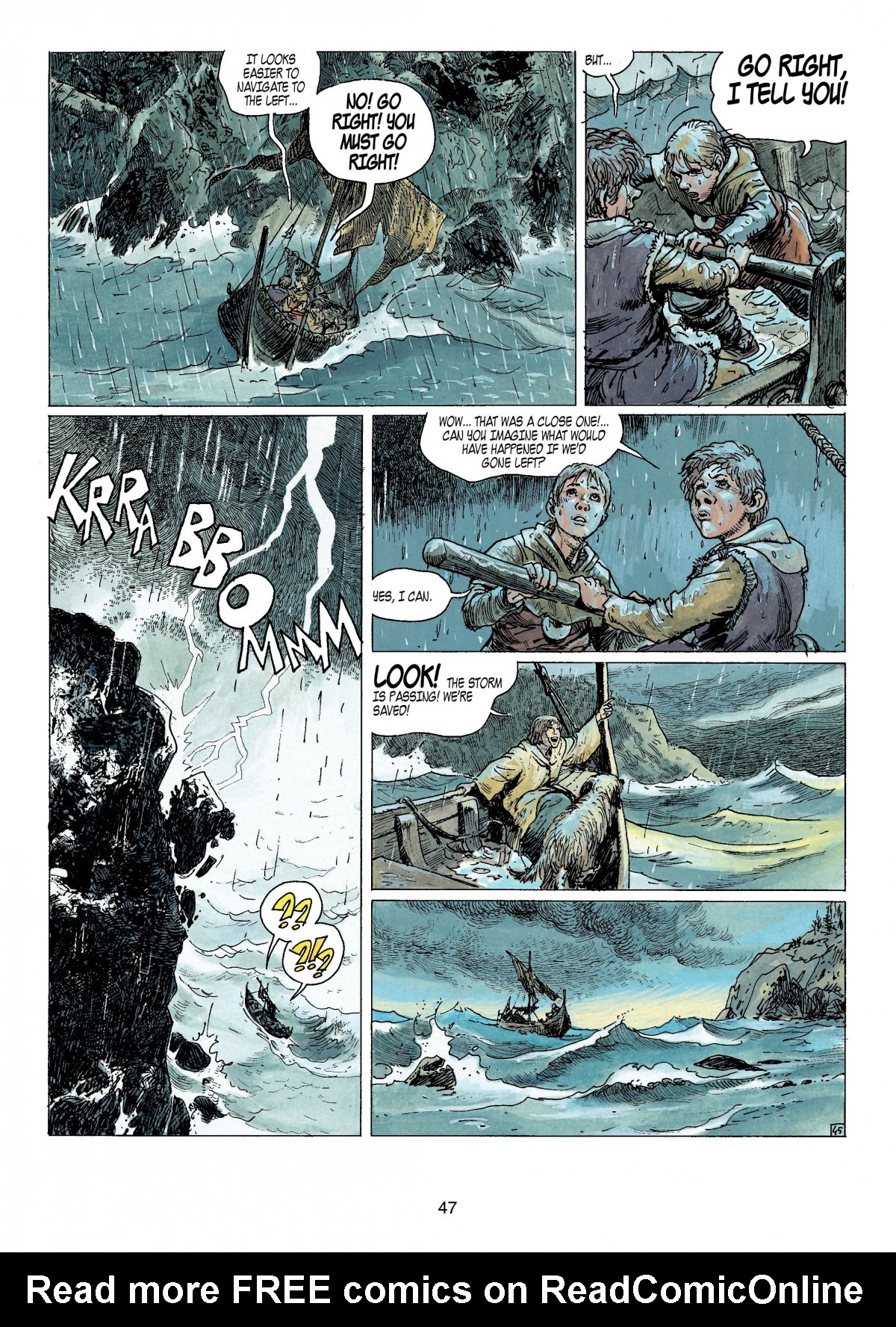 Read online Thorgal comic -  Issue #13 - 47