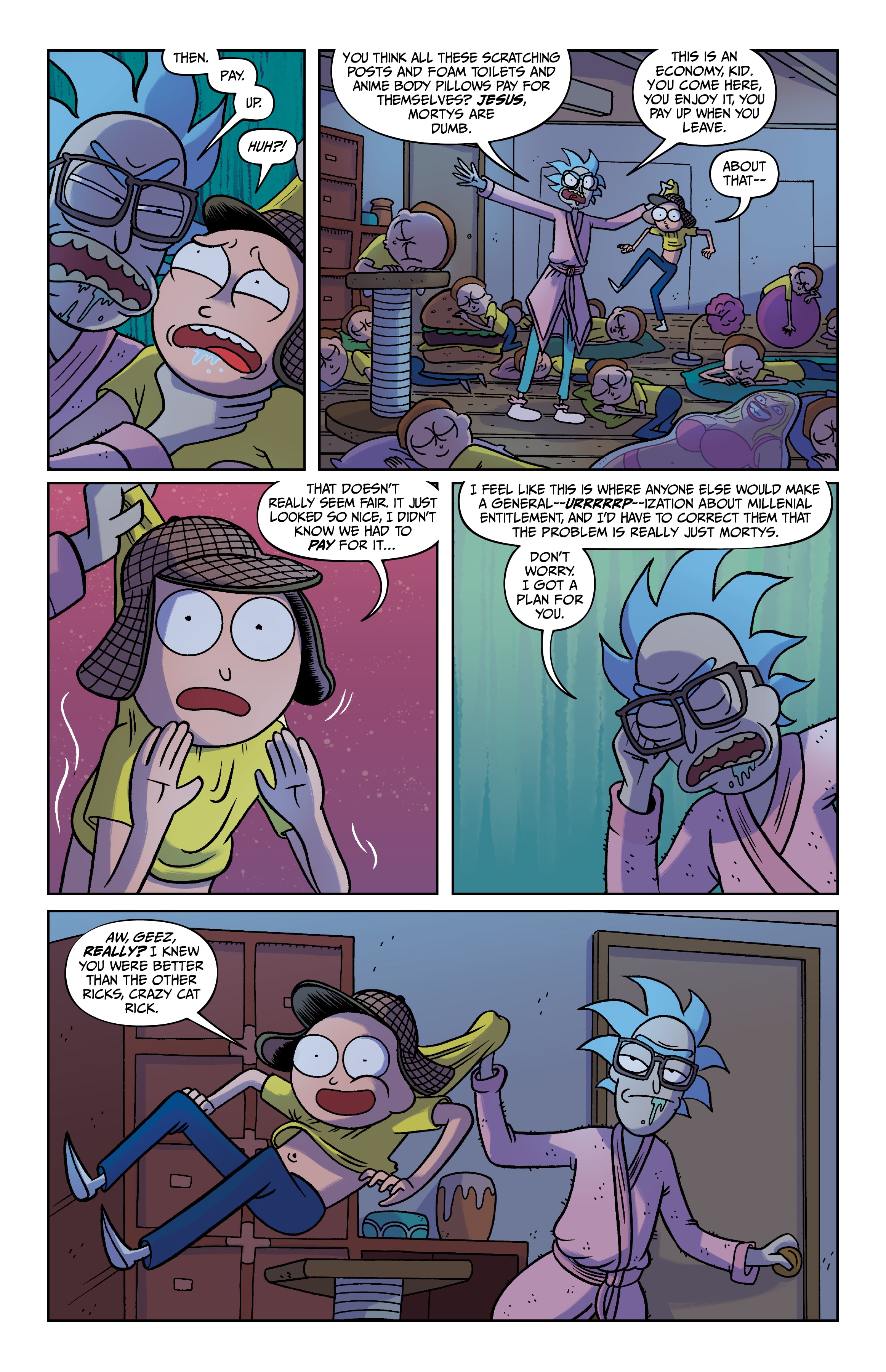 Read online Rick and Morty comic -  Issue # (2015) _Deluxe Edition 4 (Part 2) - 60