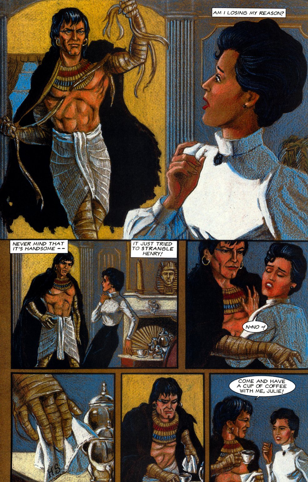 Read online Anne Rice's The Mummy or Ramses the Damned comic -  Issue #2 - 10