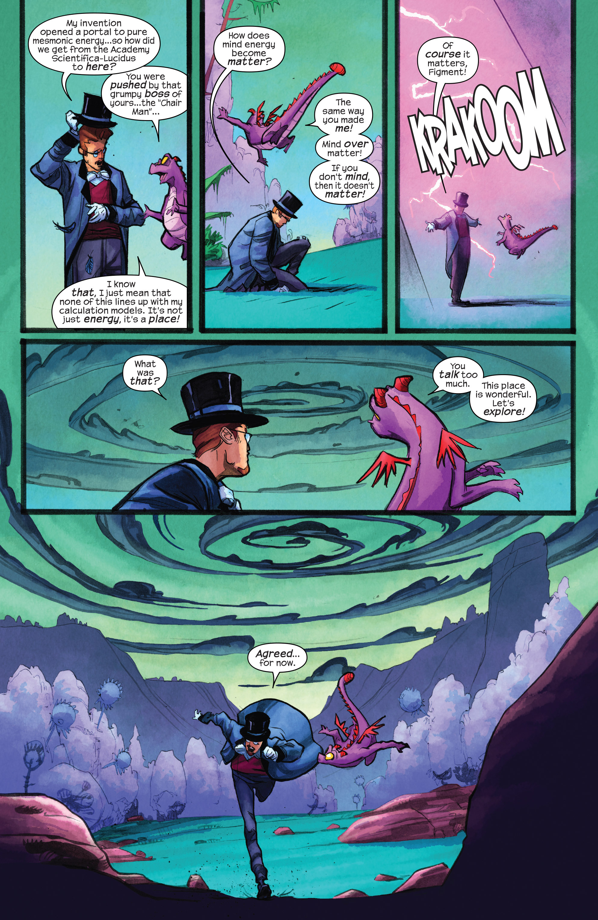 Read online Figment comic -  Issue #2 - 8