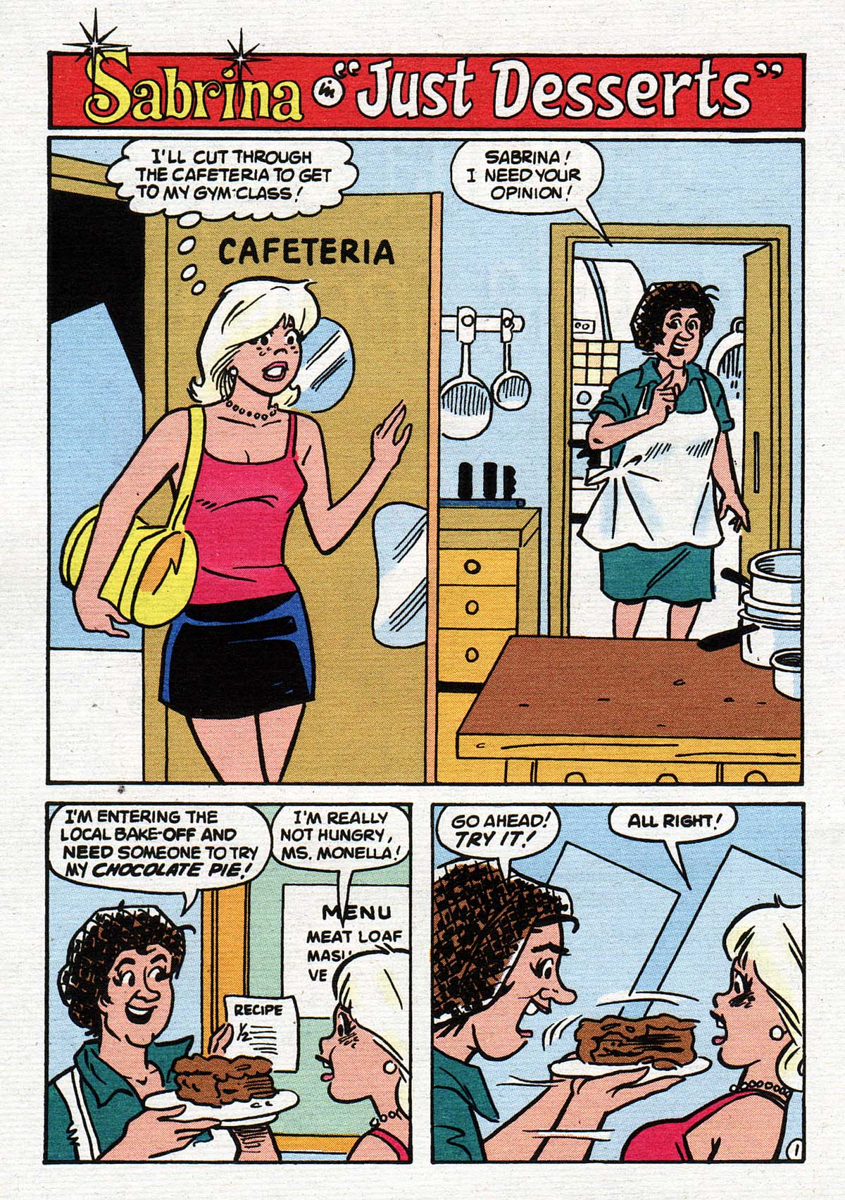 Read online Betty and Veronica Digest Magazine comic -  Issue #138 - 58