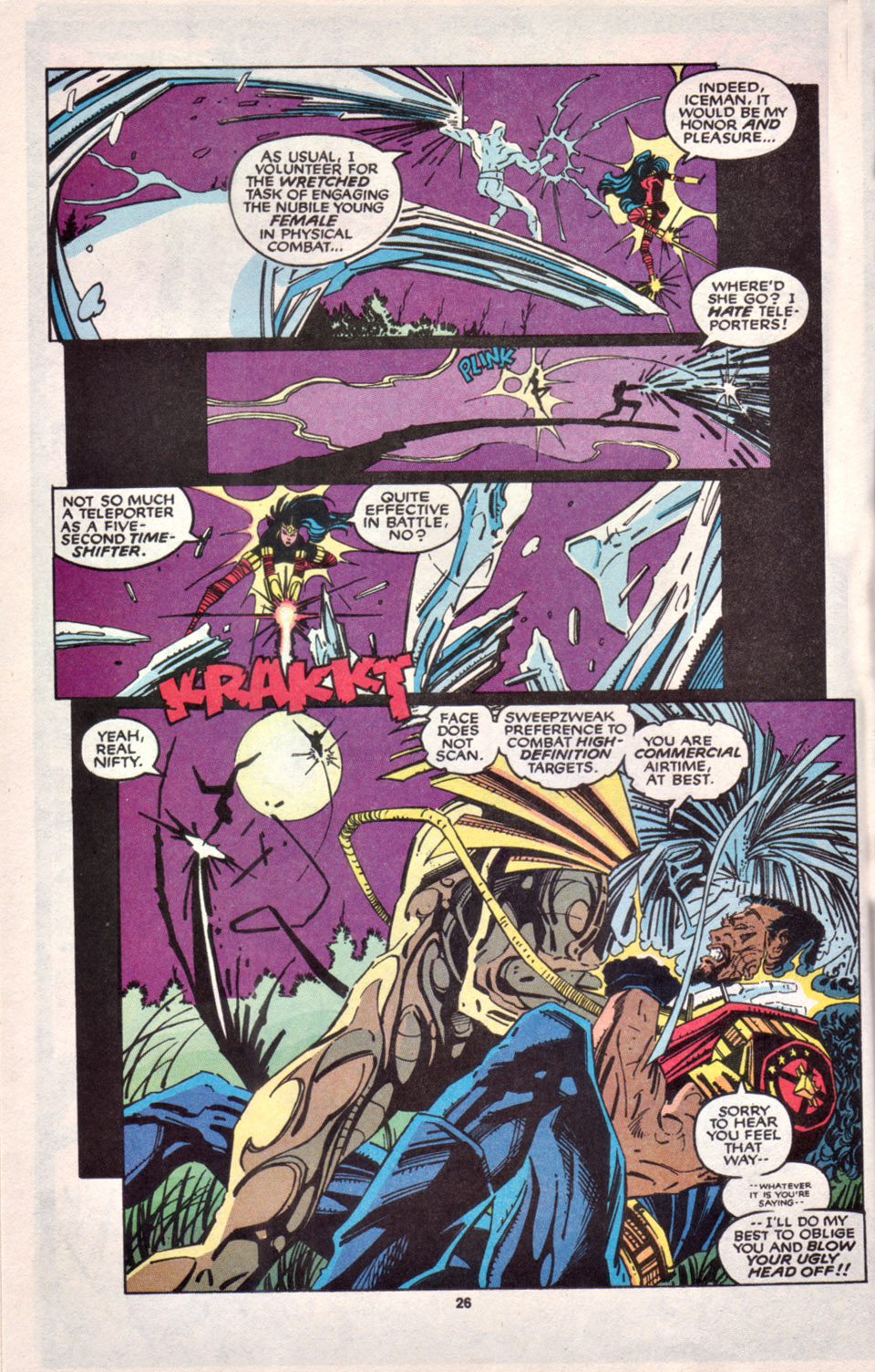 Read online Uncanny X-Men (1963) comic -  Issue # _Annual 16 - 22