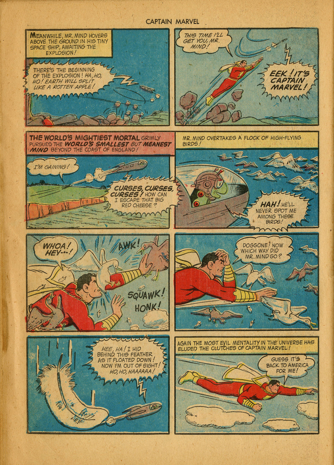 Read online Captain Marvel Adventures comic -  Issue #38 - 42
