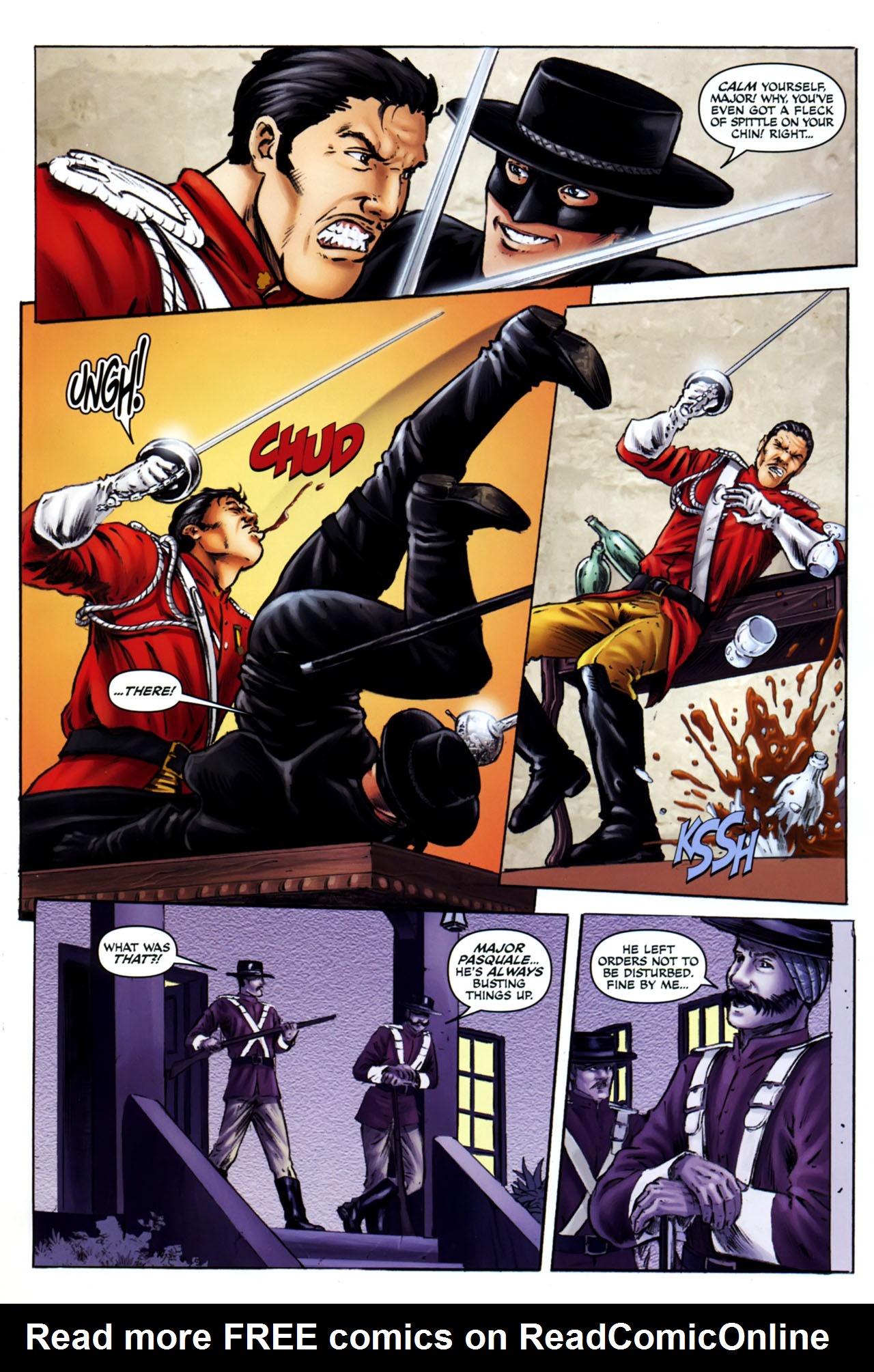 Read online Zorro (2008) comic -  Issue #13 - 24
