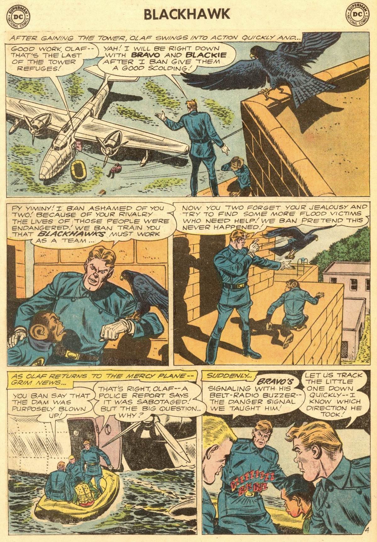 Read online Blackhawk (1957) comic -  Issue #185 - 6