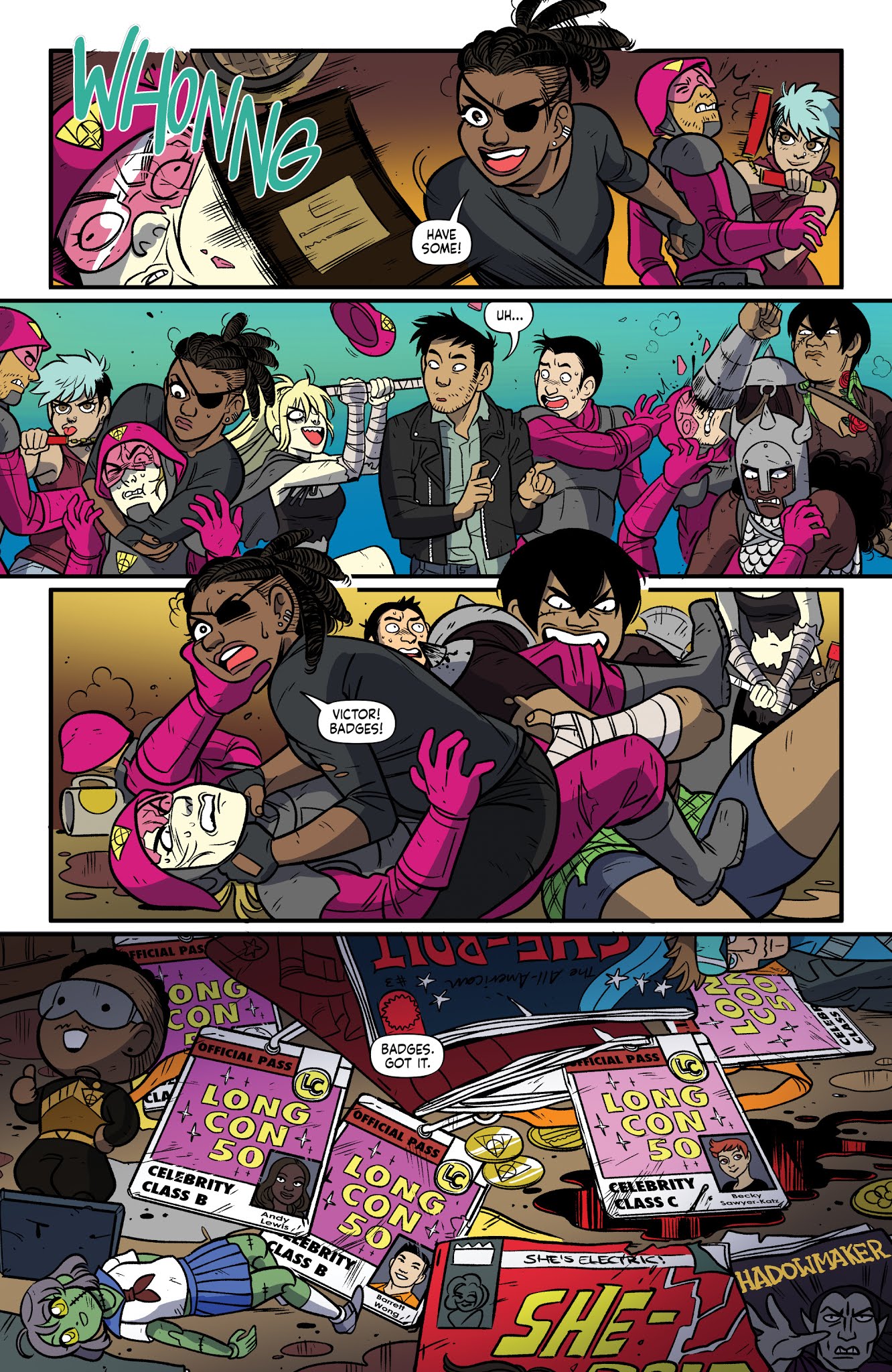 Read online The Long Con comic -  Issue #4 - 6