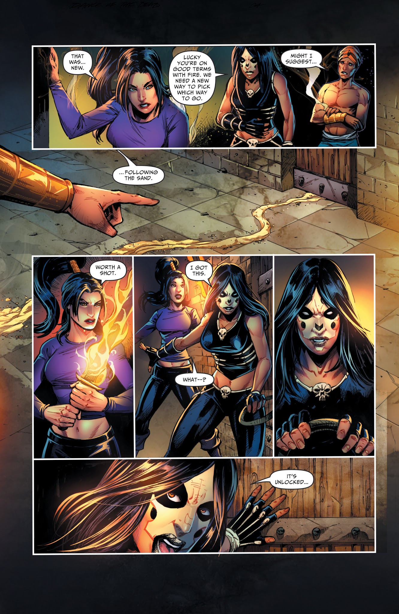 Read online Grimm Fairy Tales: Dance of the Dead comic -  Issue #4 - 13