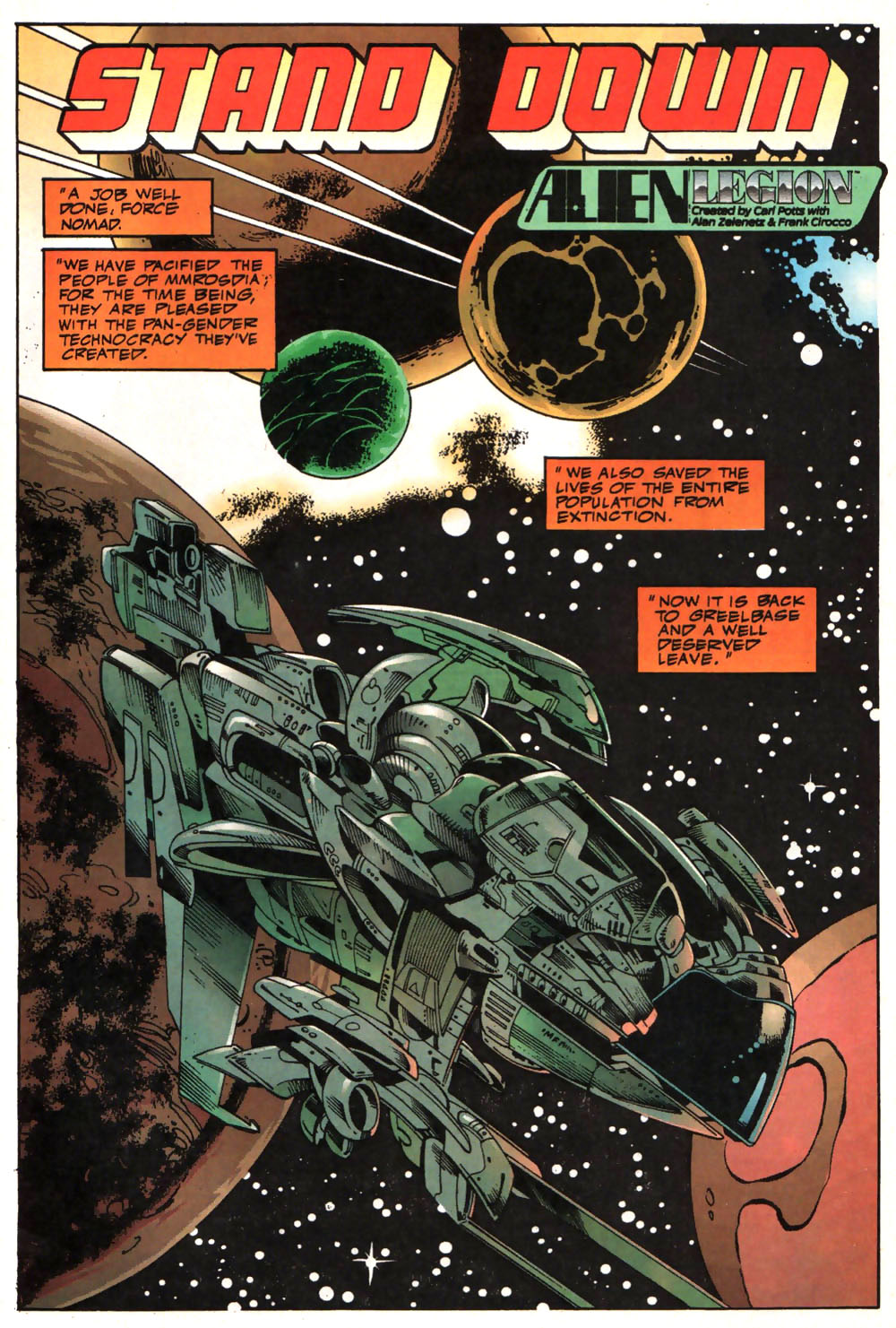 Read online Alien Legion (1987) comic -  Issue #17 - 3