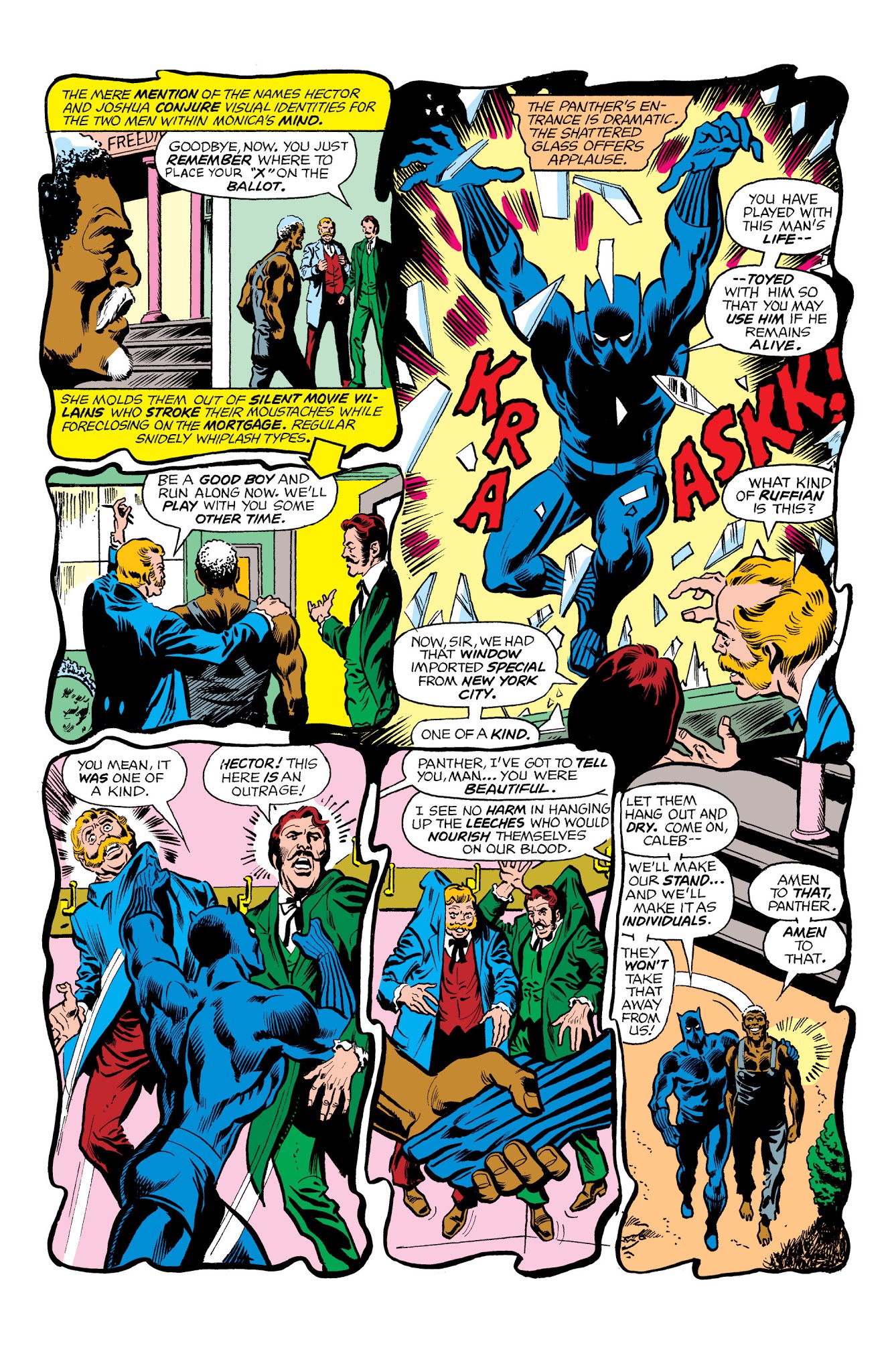 Read online Marvel Masterworks: The Black Panther comic -  Issue # TPB 1 - 288