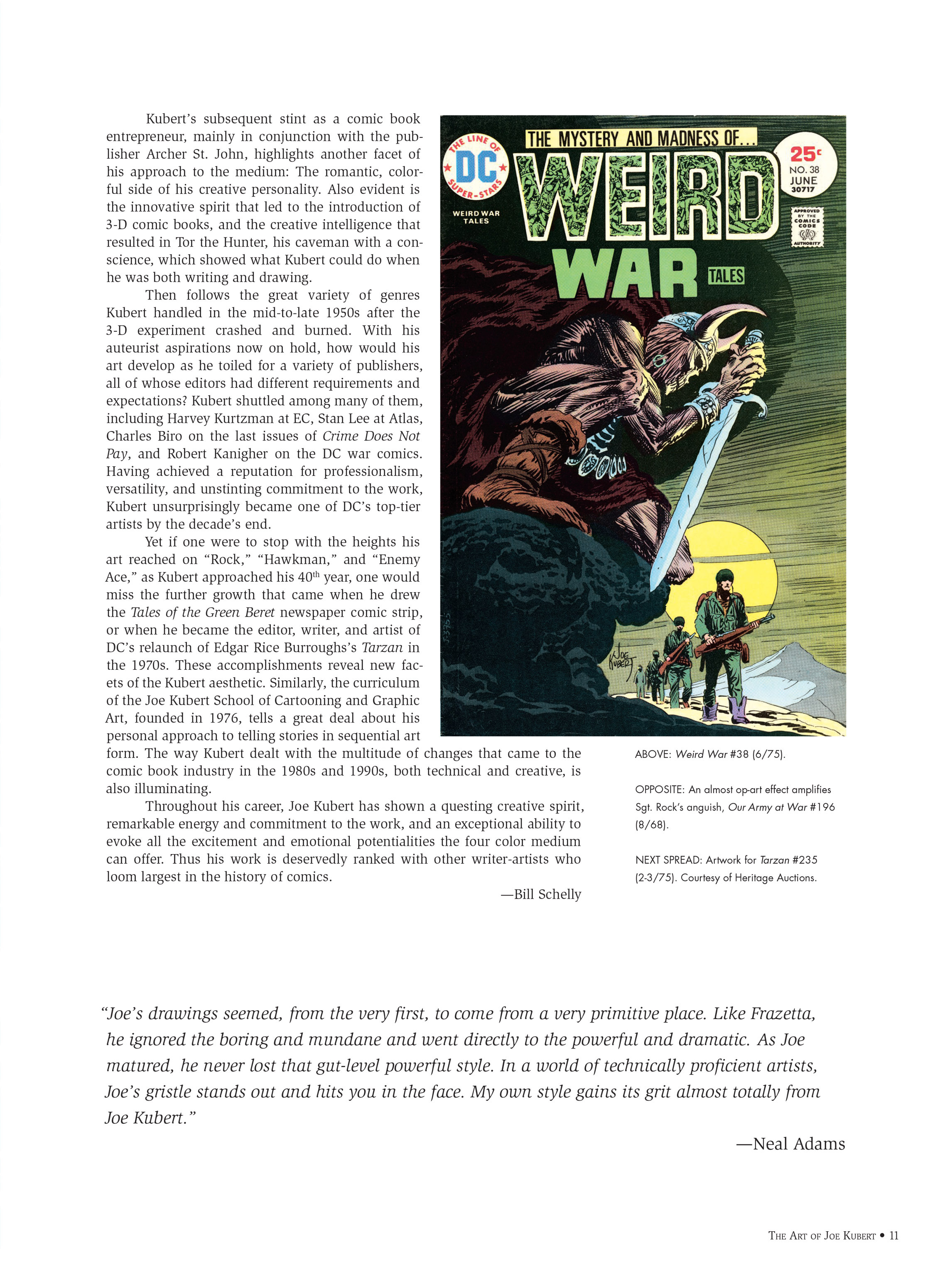 Read online The Art of Joe Kubert comic -  Issue # TPB (Part 1) - 12