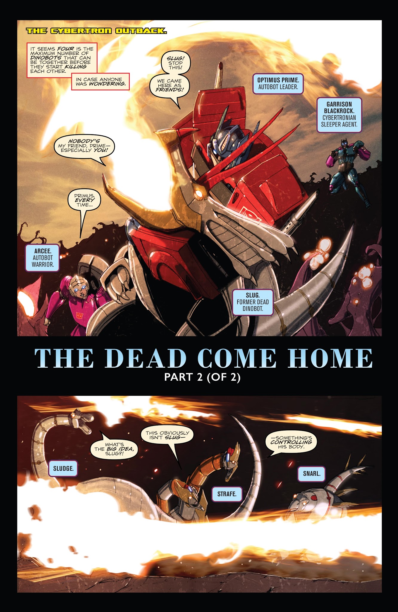 Read online Optimus Prime comic -  Issue #14 - 9