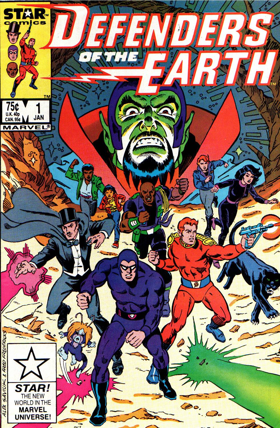 Read online Defenders of the Earth comic -  Issue #1 - 1