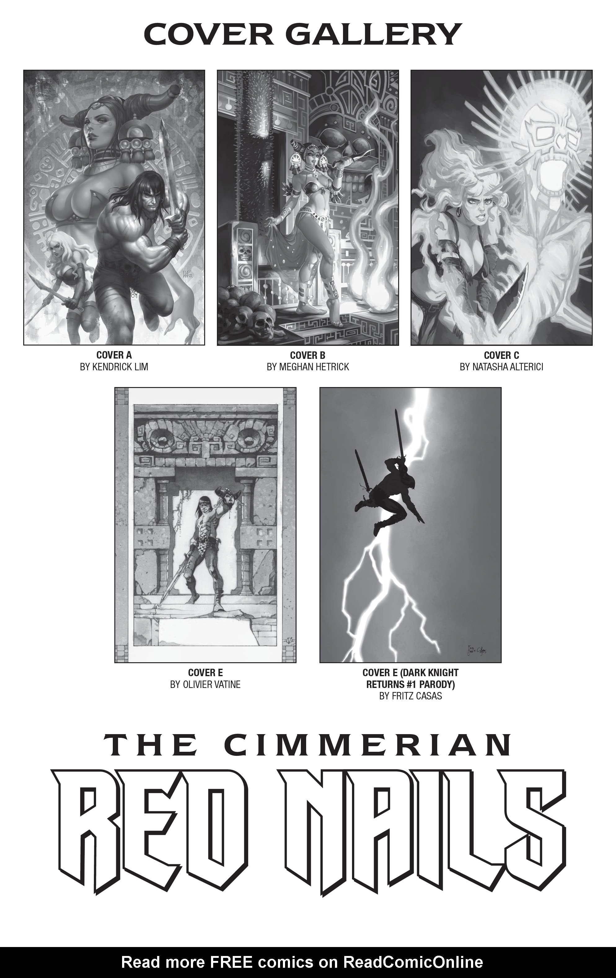 Read online The Cimmerian: Red Nails comic -  Issue #2 - 35
